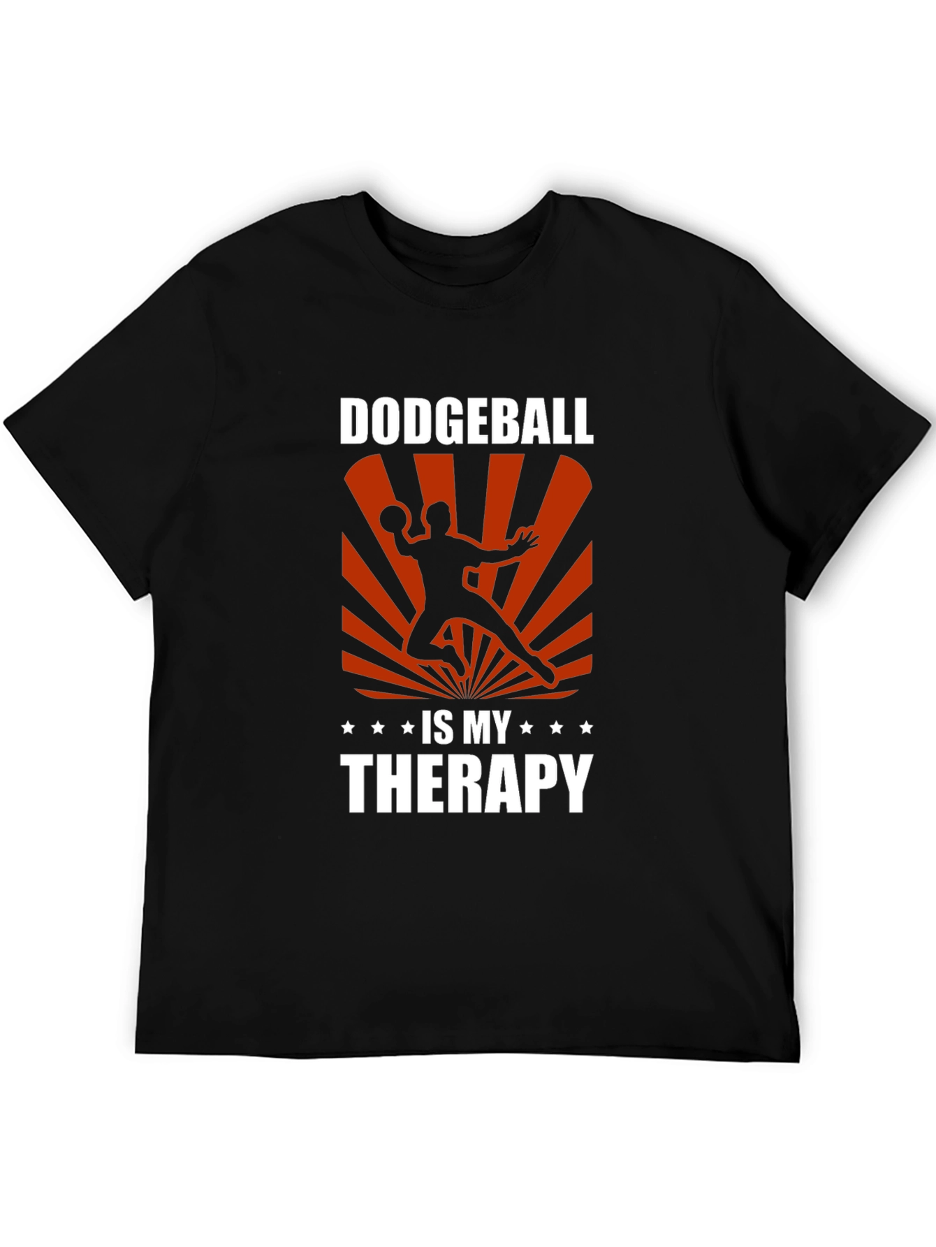 Dodgeball is My Therapy Graphic T-Shirt