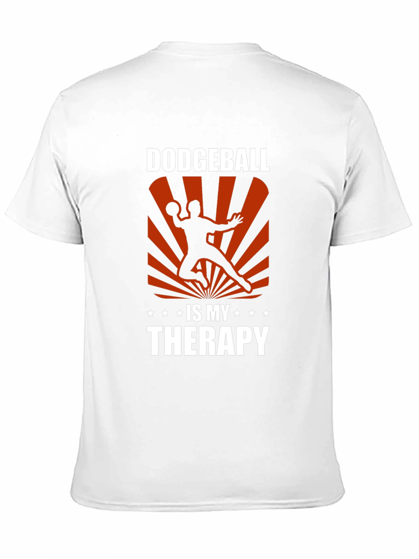 Dodgeball is My Therapy Graphic T-Shirt