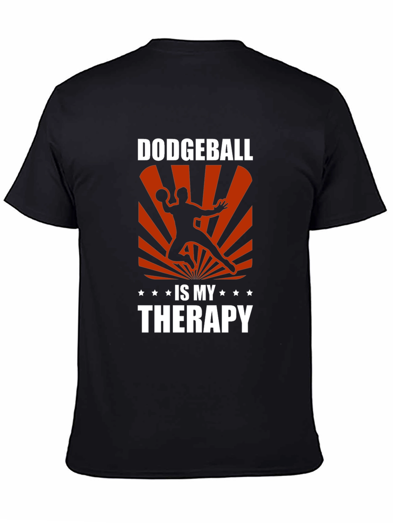 Dodgeball is My Therapy Graphic T-Shirt