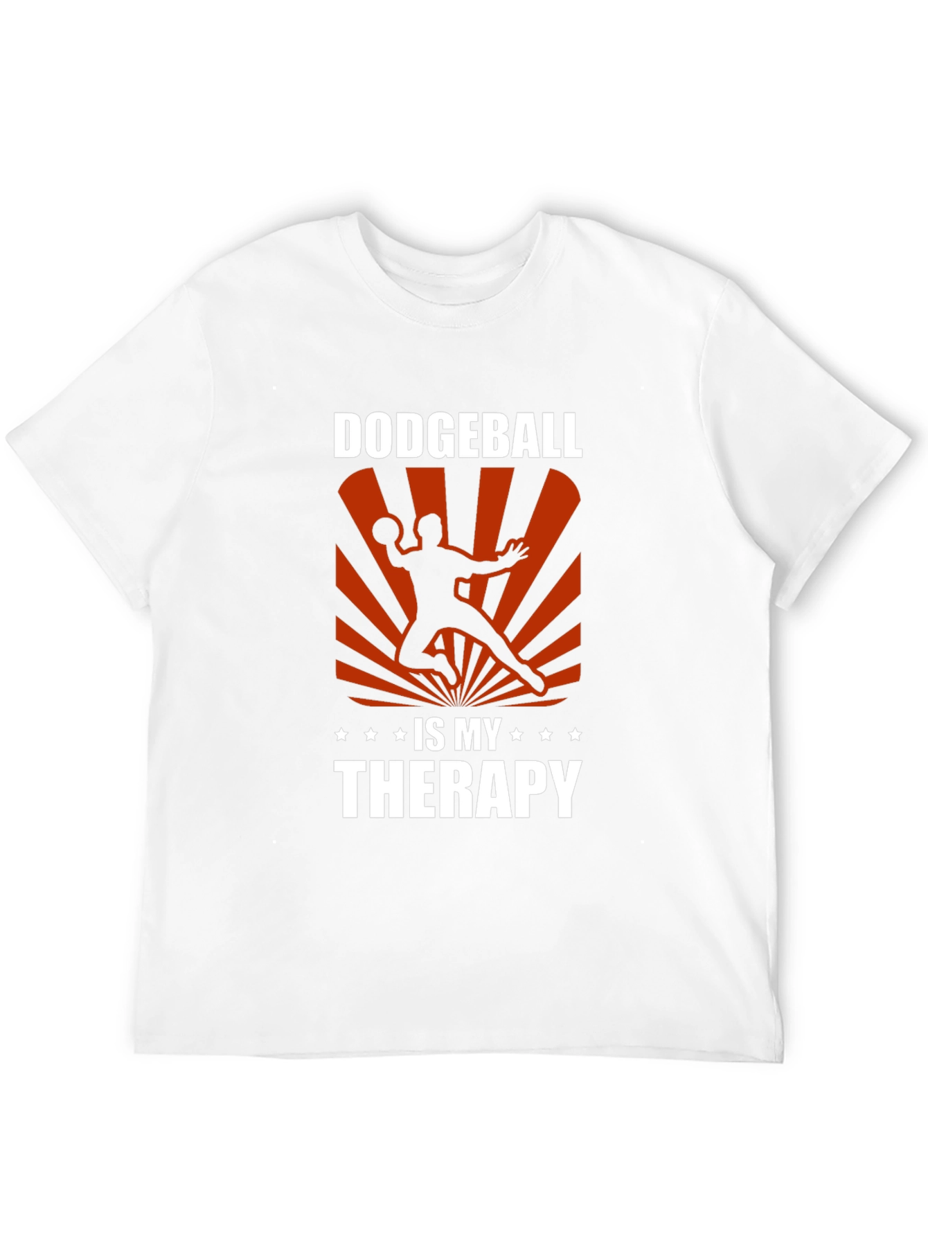 Dodgeball is My Therapy Graphic T-Shirt