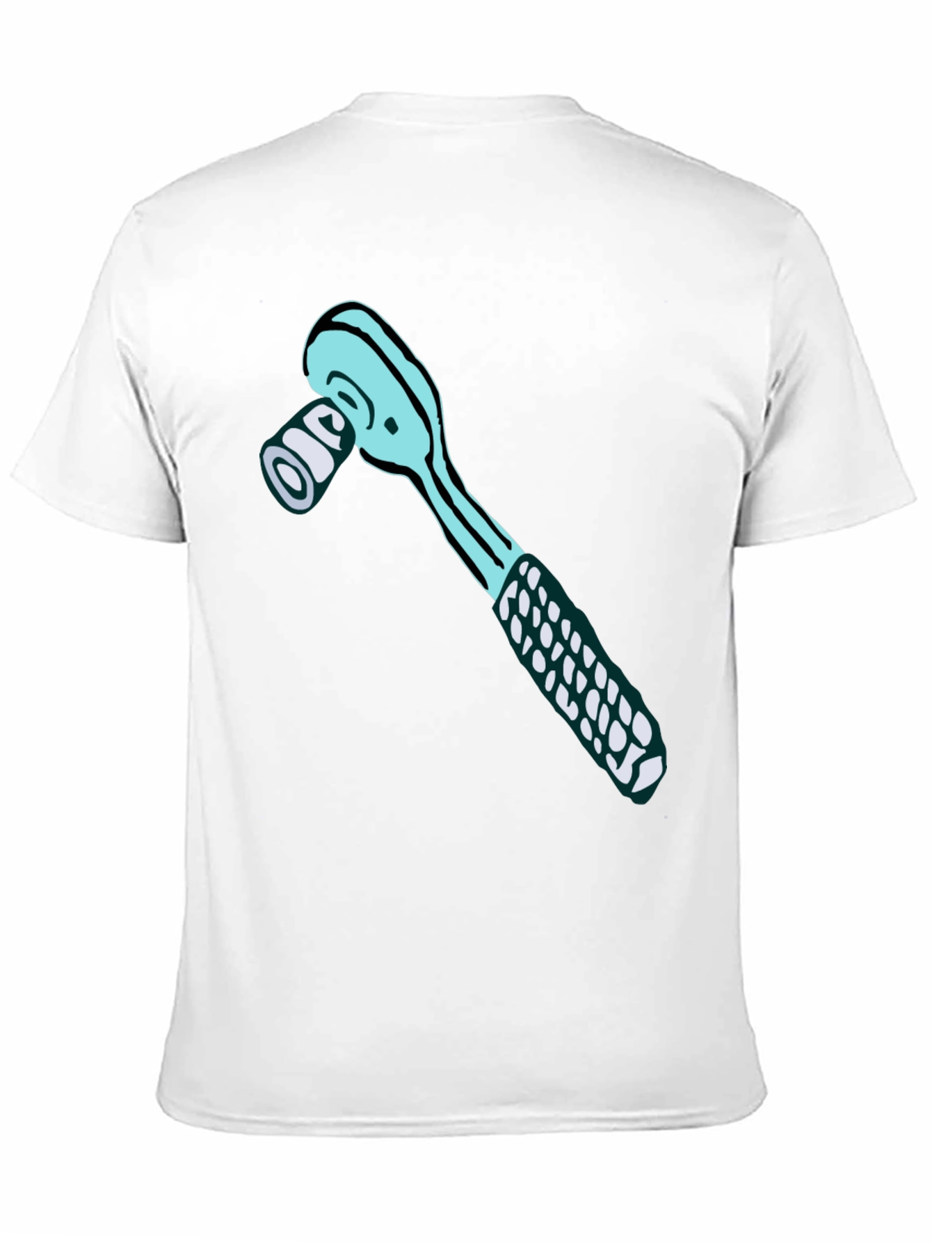 Ratchet Wrench Graphic Tee - Mechanic Humor Shirt