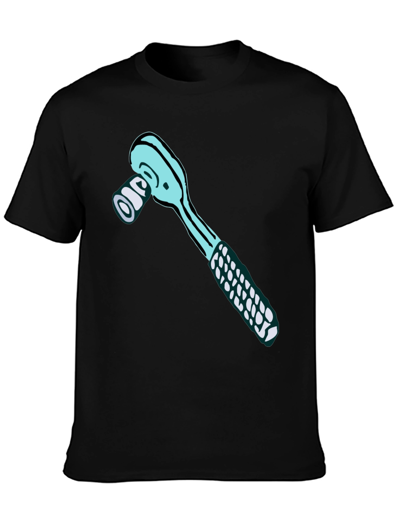 Ratchet Wrench Graphic Tee - Mechanic Humor Shirt