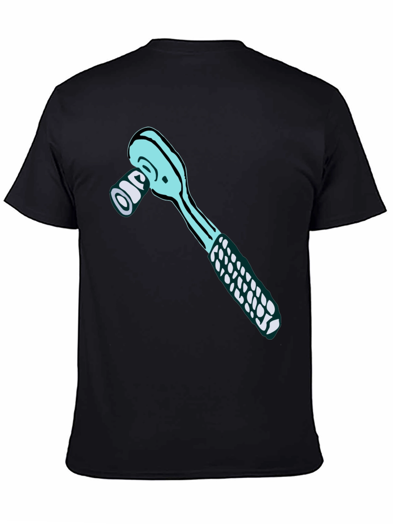 Ratchet Wrench Graphic Tee - Mechanic Humor Shirt