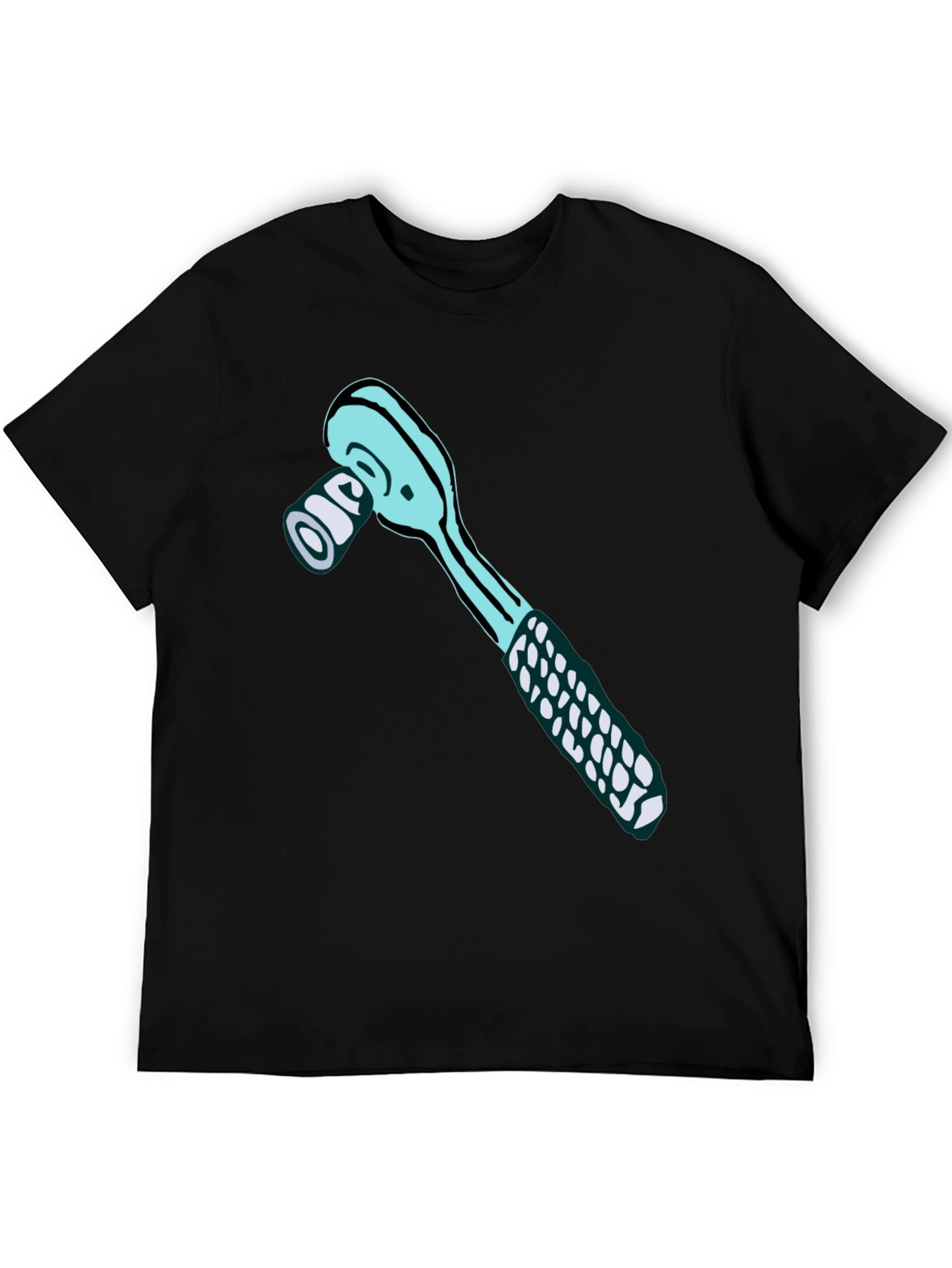 Ratchet Wrench Graphic Tee - Mechanic Humor Shirt