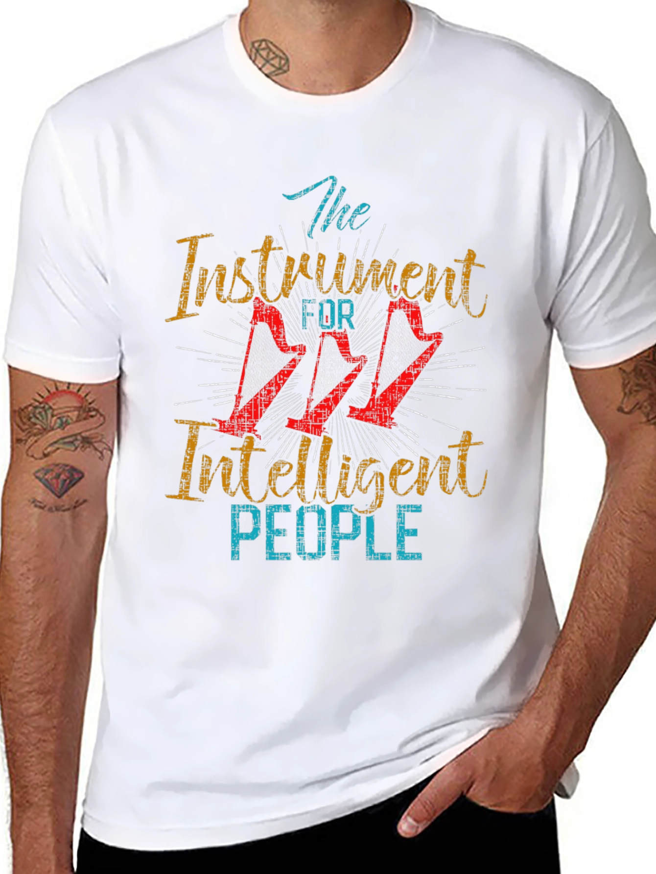 The Instrument for Intelligent People T-Shirt