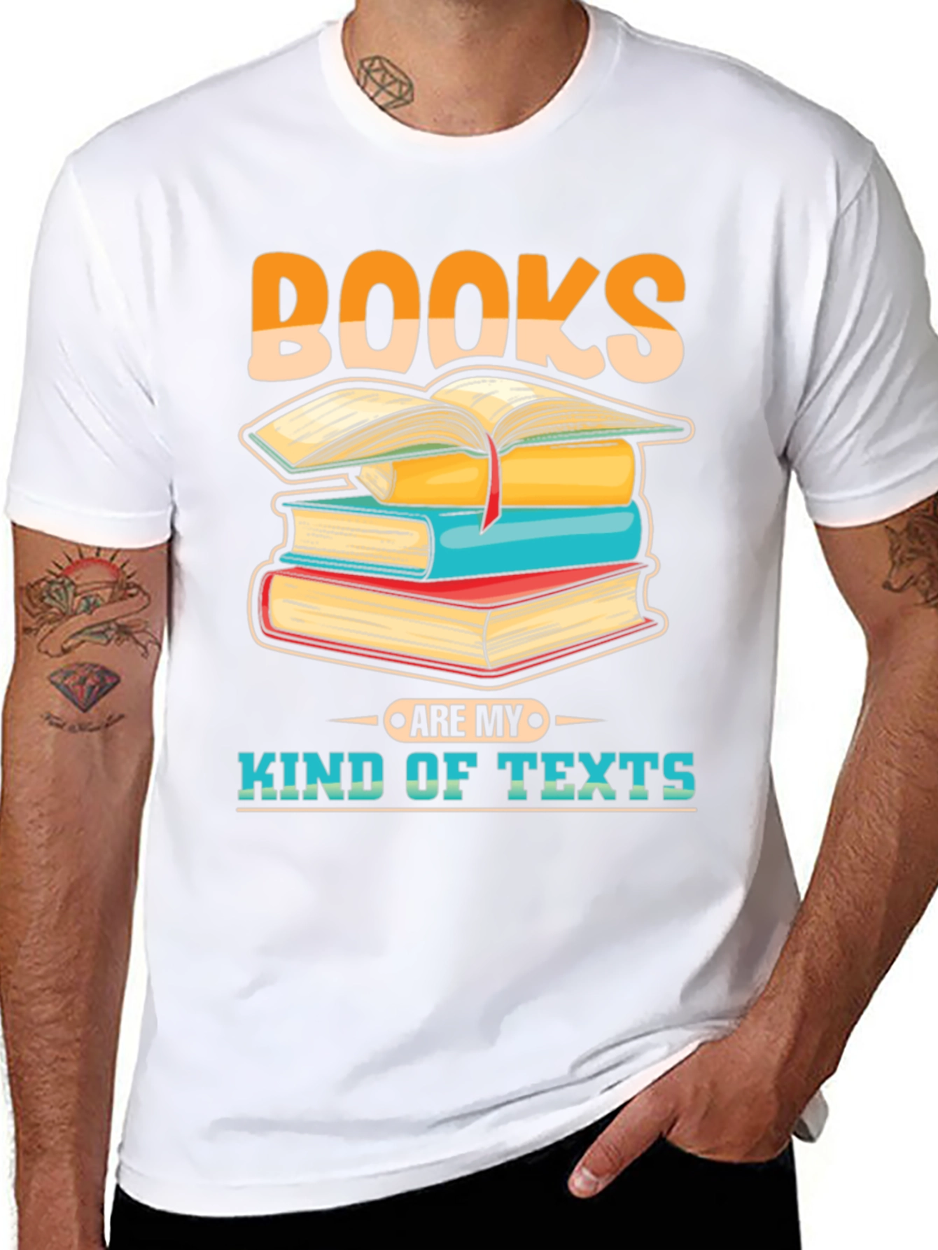 Books Are My Kind of Texts T-Shirt