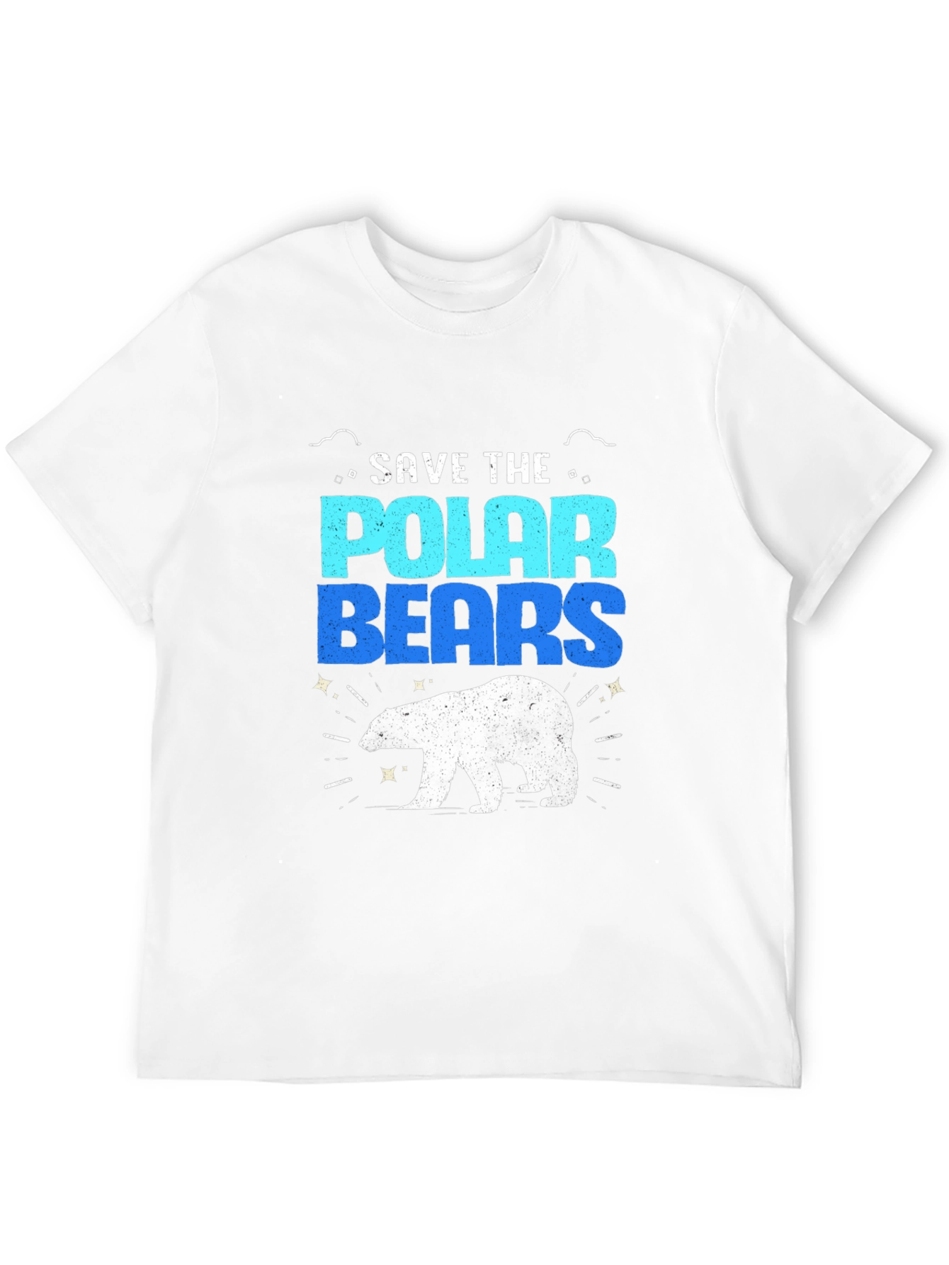 Save the Polar Bears Graphic T-Shirt
