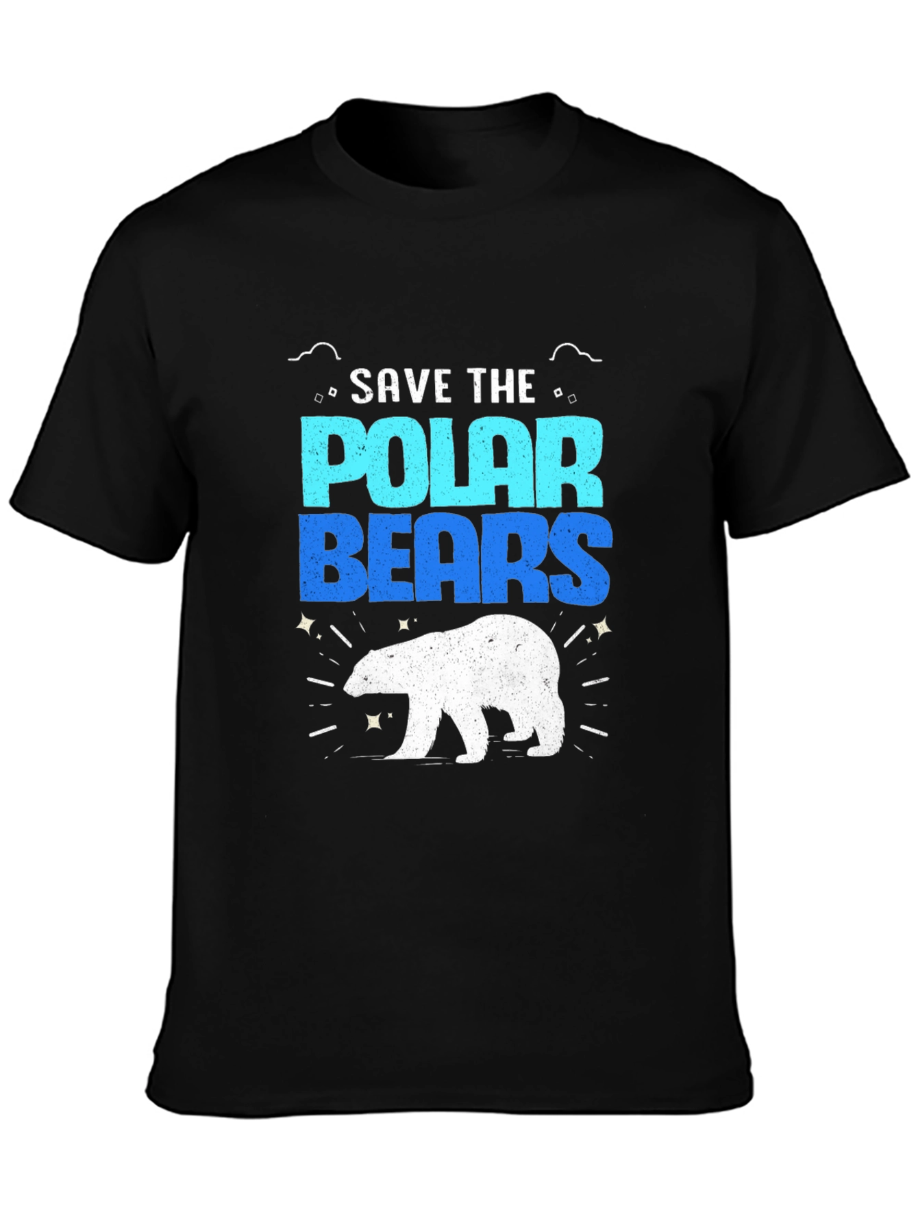 Save the Polar Bears Graphic T-Shirt