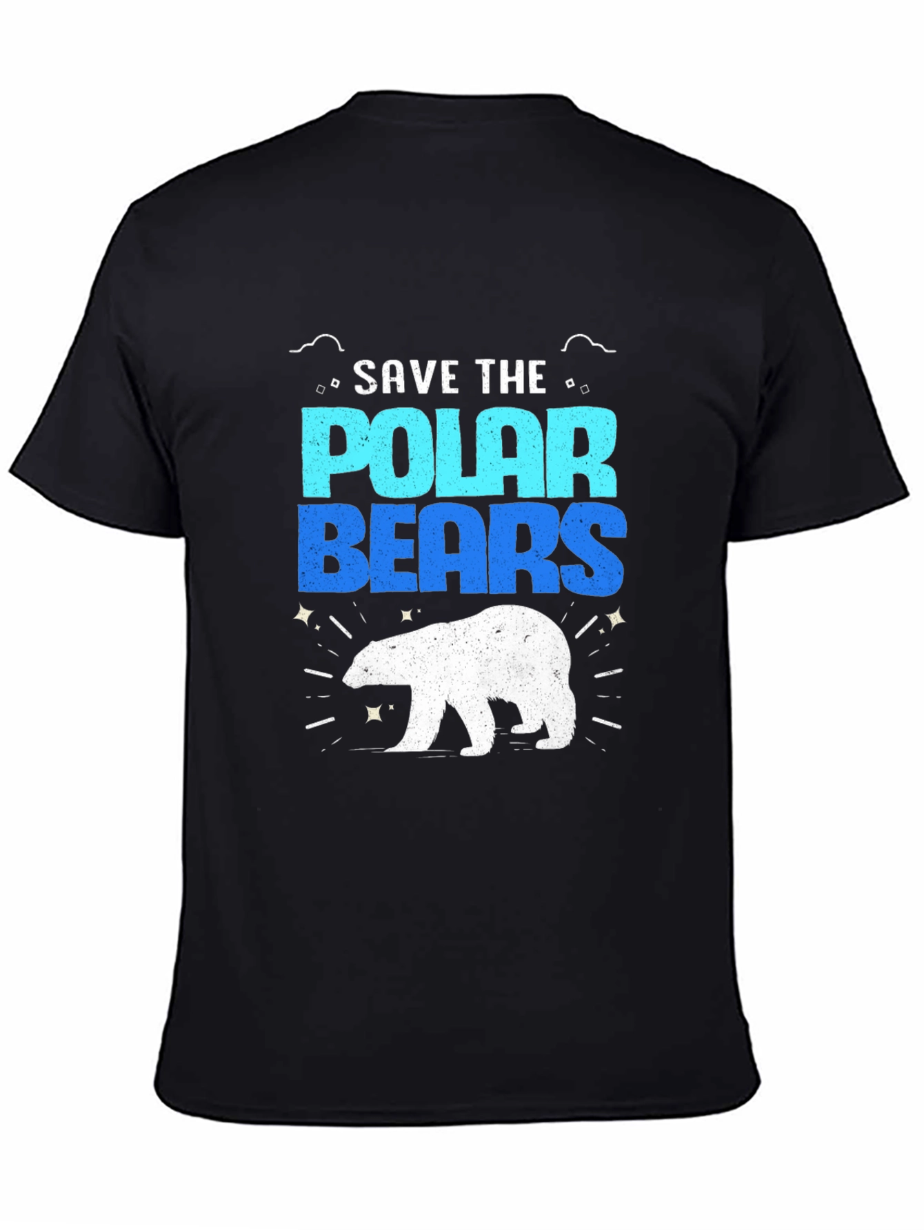 Save the Polar Bears Graphic T-Shirt