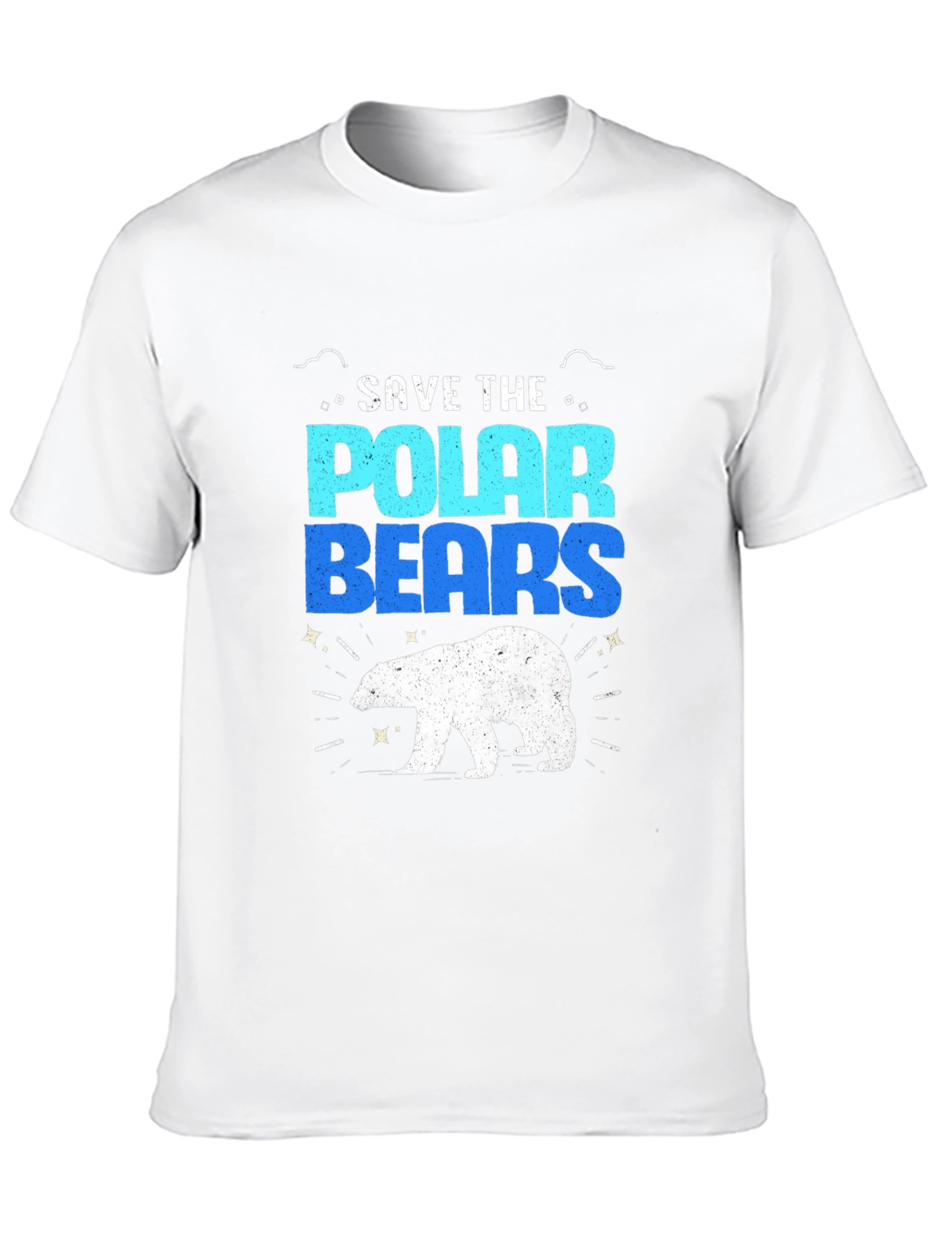 Save the Polar Bears Graphic T-Shirt