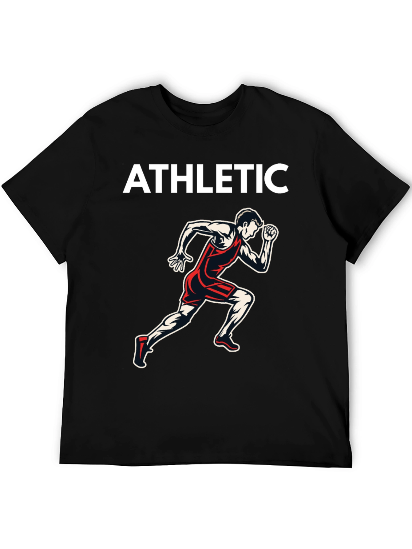 Athletic Runner Graphic T-Shirt
