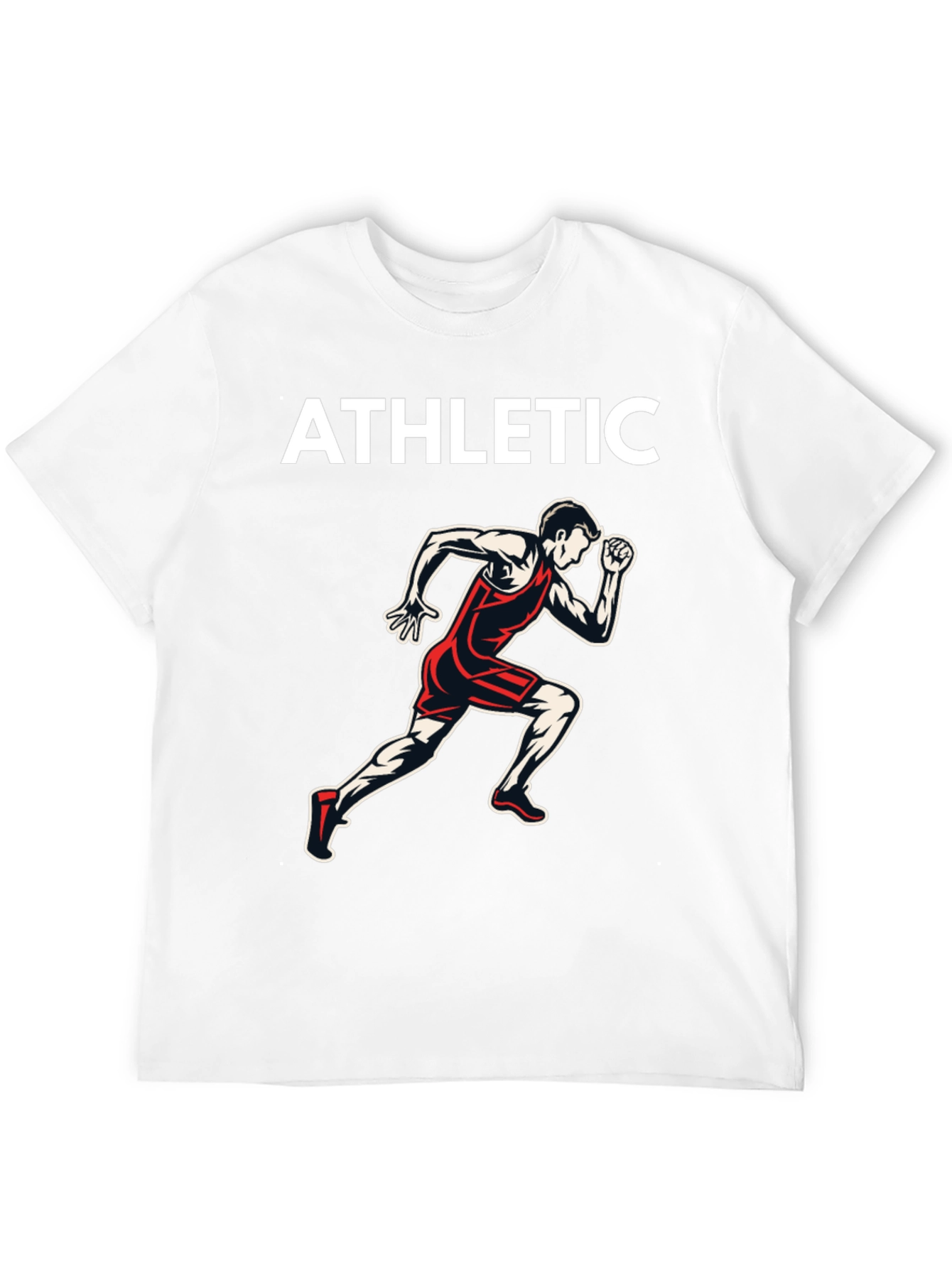 Athletic Runner Graphic T-Shirt