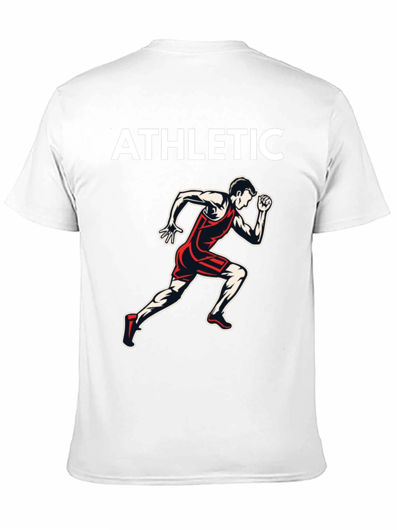 Athletic Runner Graphic T-Shirt