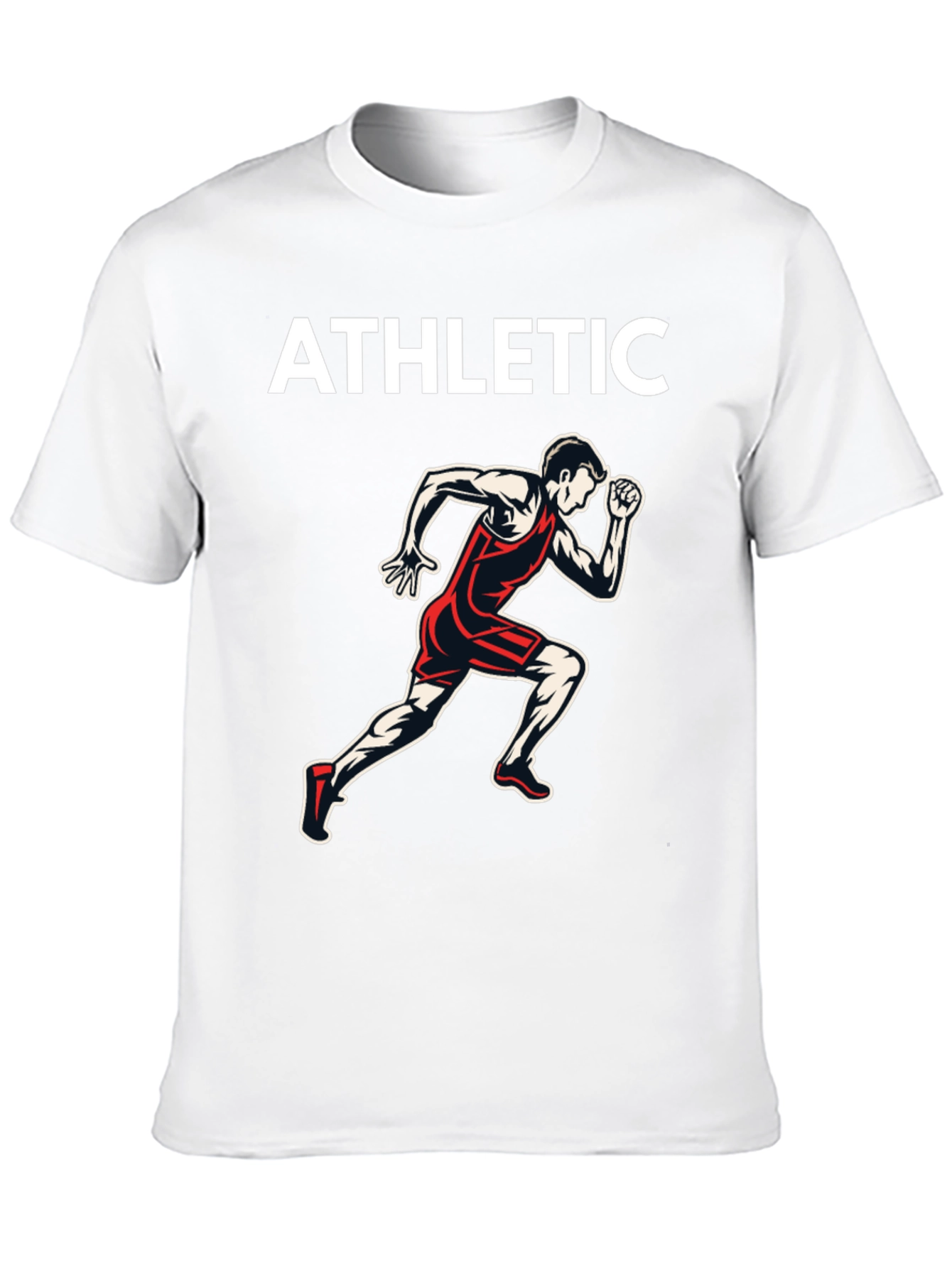 Athletic Runner Graphic T-Shirt