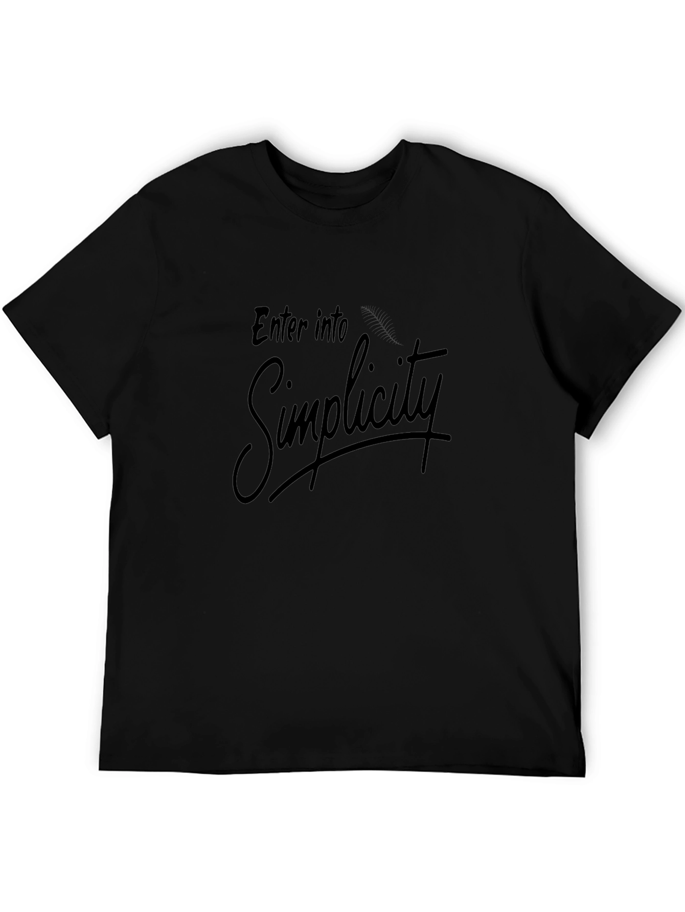 Simplicity Graphic Tee - Stylish Everyday Wear