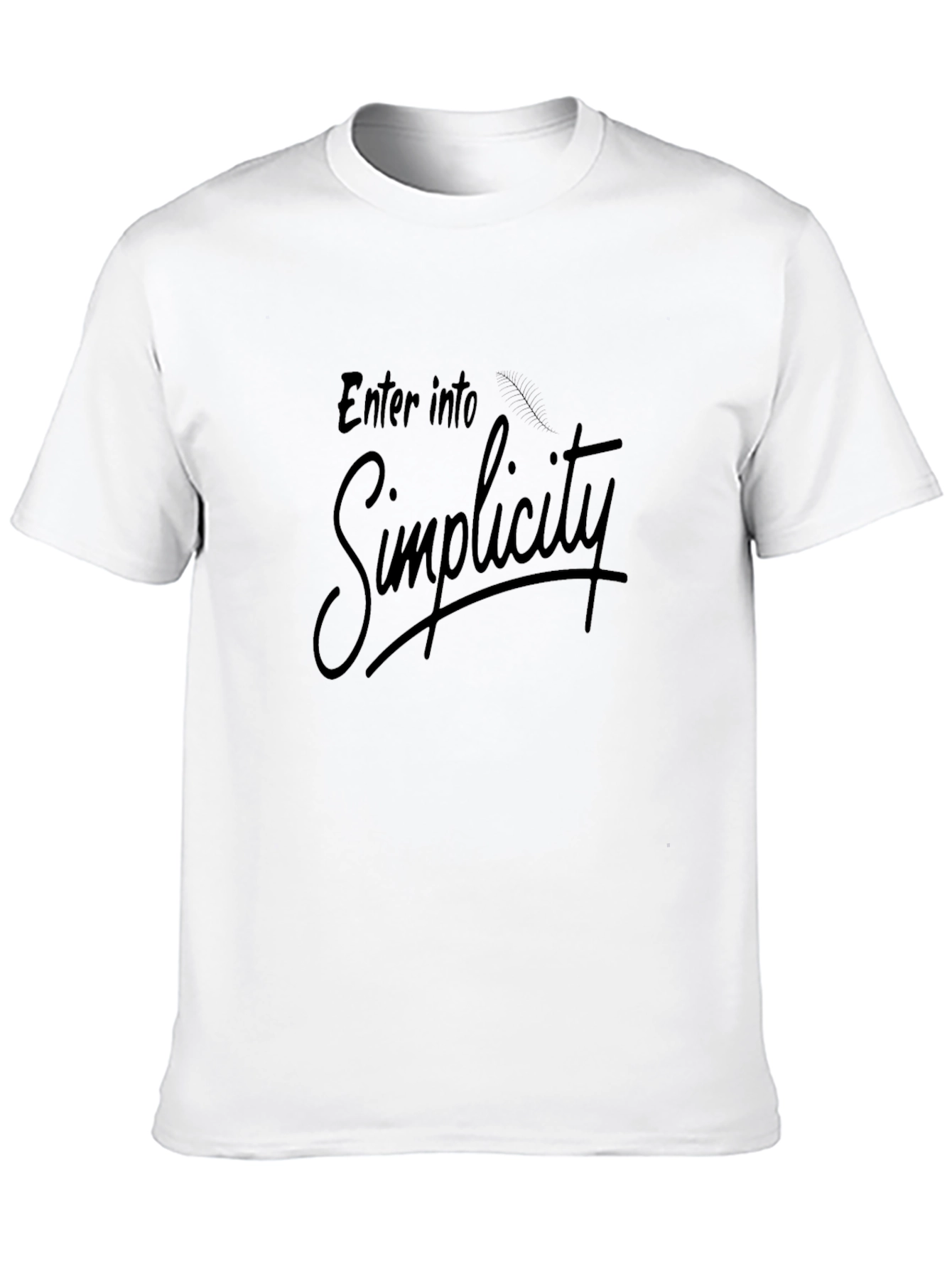 Simplicity Graphic Tee - Stylish Everyday Wear