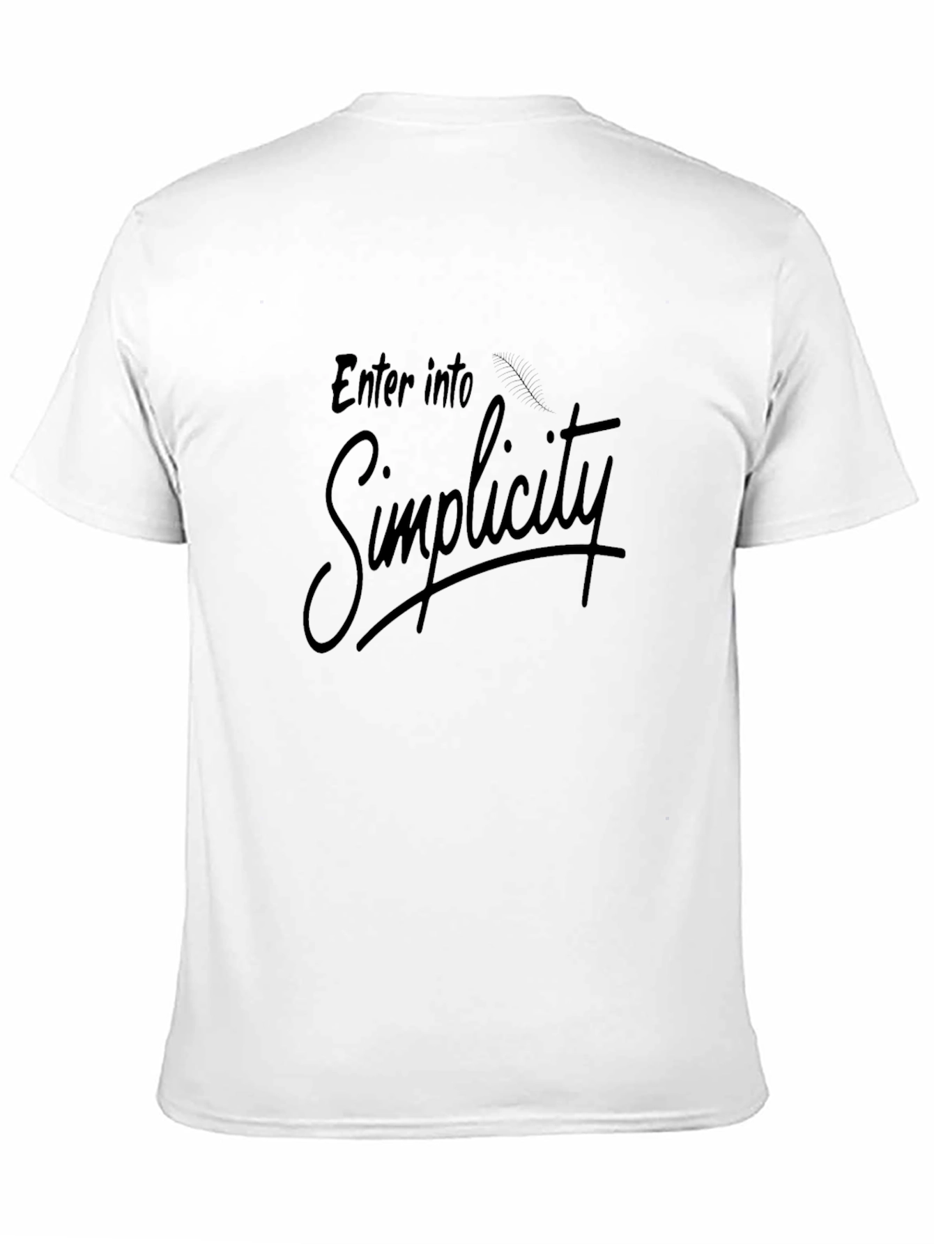 Simplicity Graphic Tee - Stylish Everyday Wear