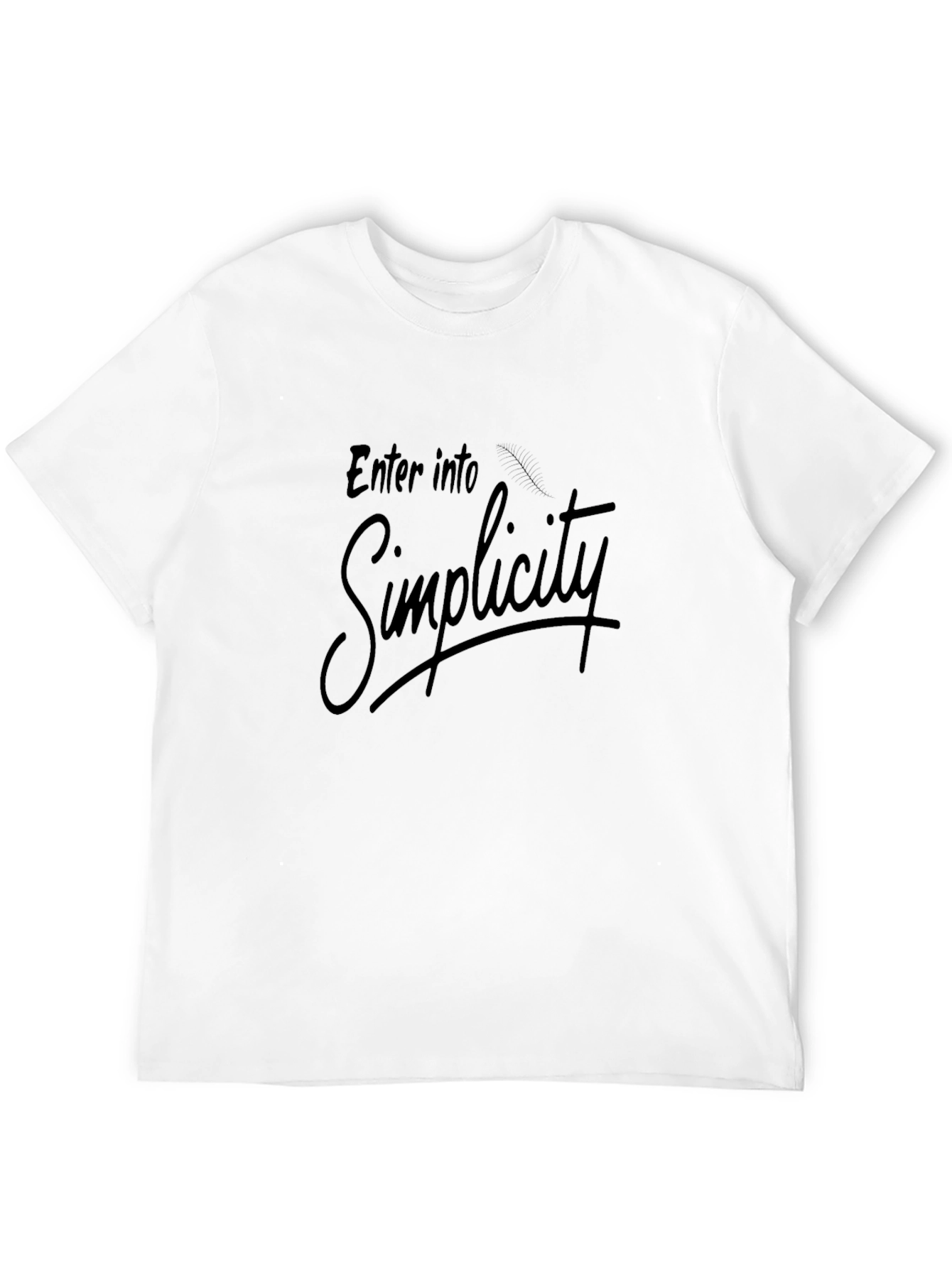 Simplicity Graphic Tee - Stylish Everyday Wear