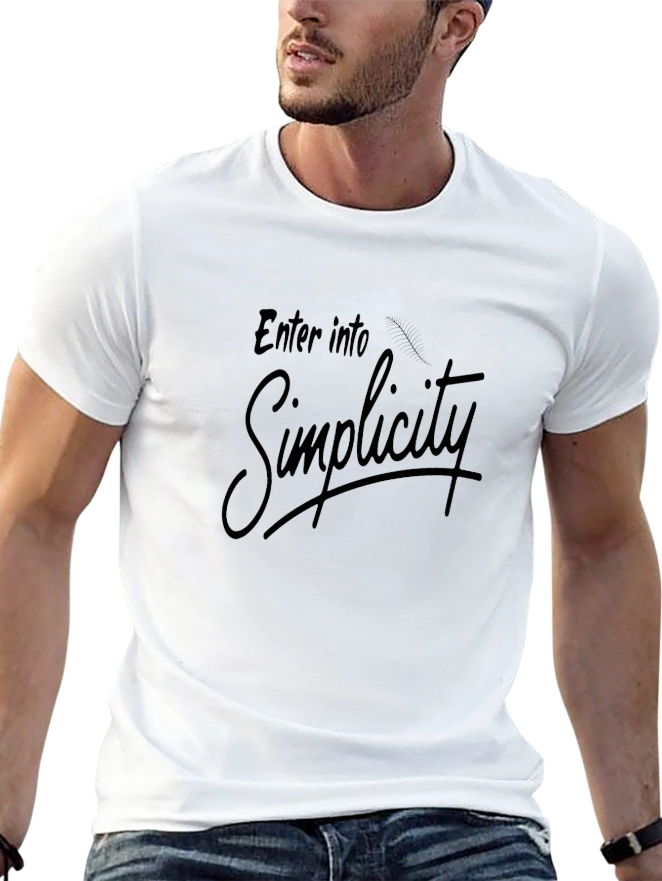 Simplicity Graphic Tee - Stylish Everyday Wear