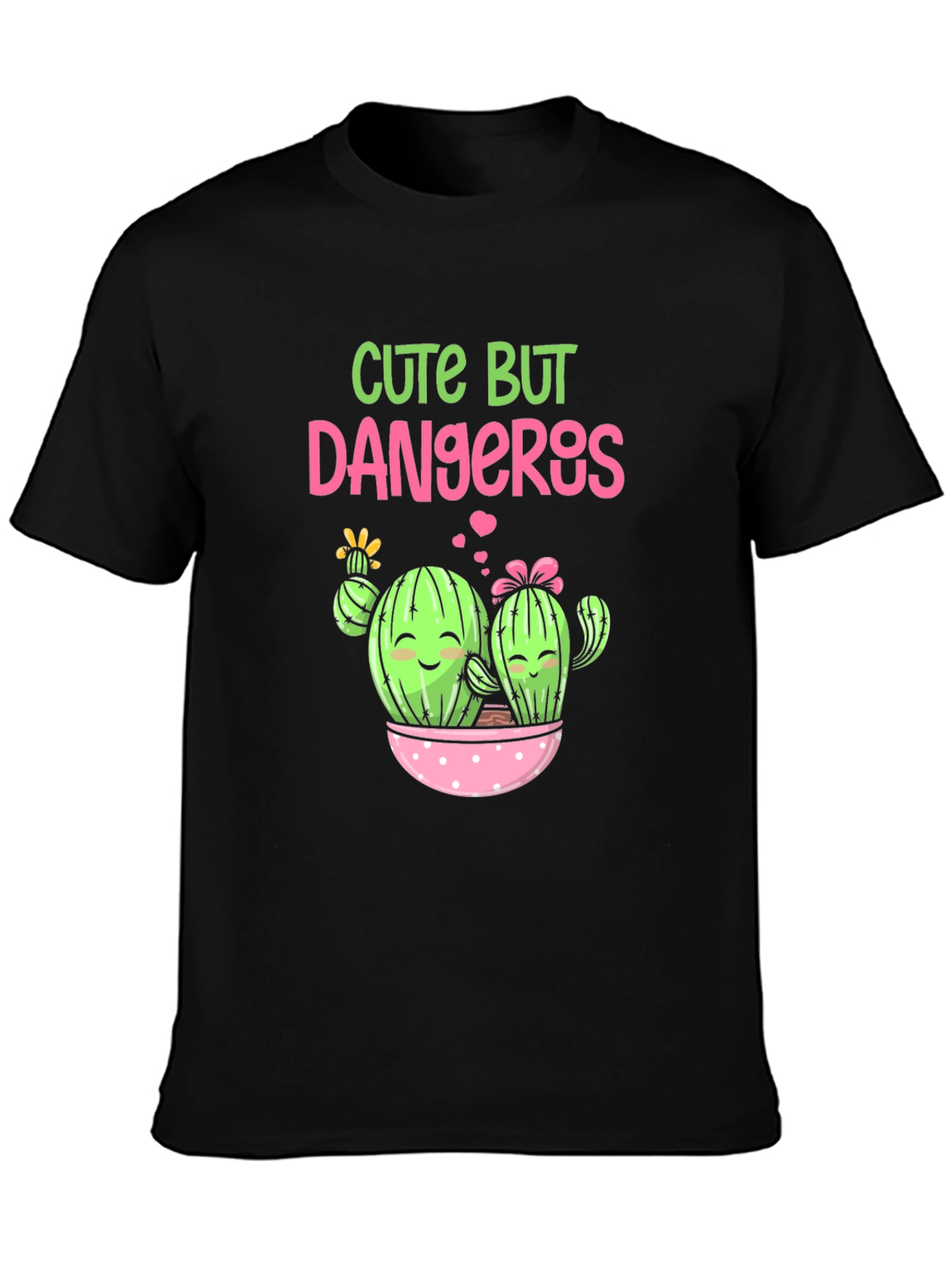 Cute But Dangerous Cactus Graphic Tee