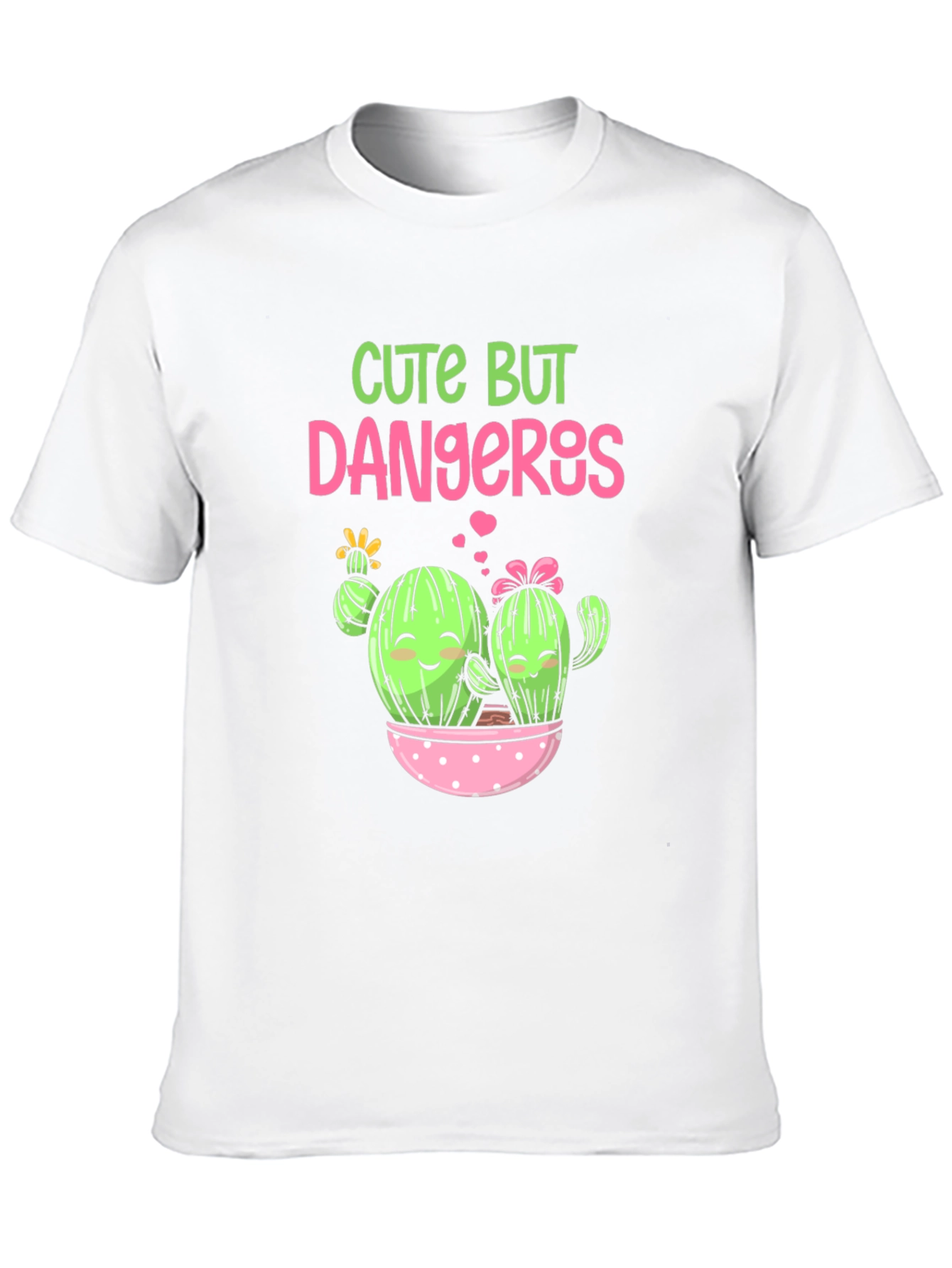 Cute But Dangerous Cactus Graphic Tee