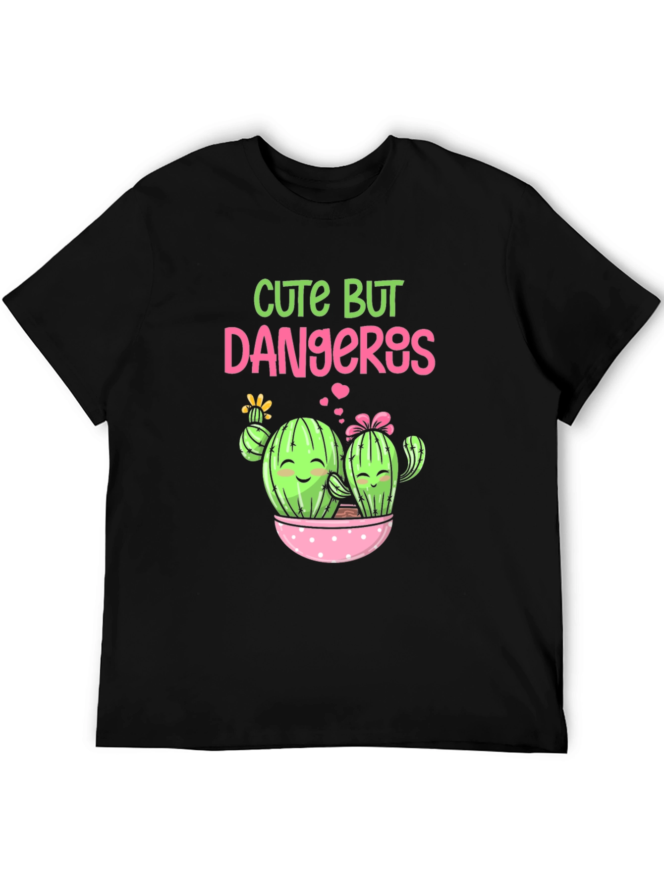 Cute But Dangerous Cactus Graphic Tee