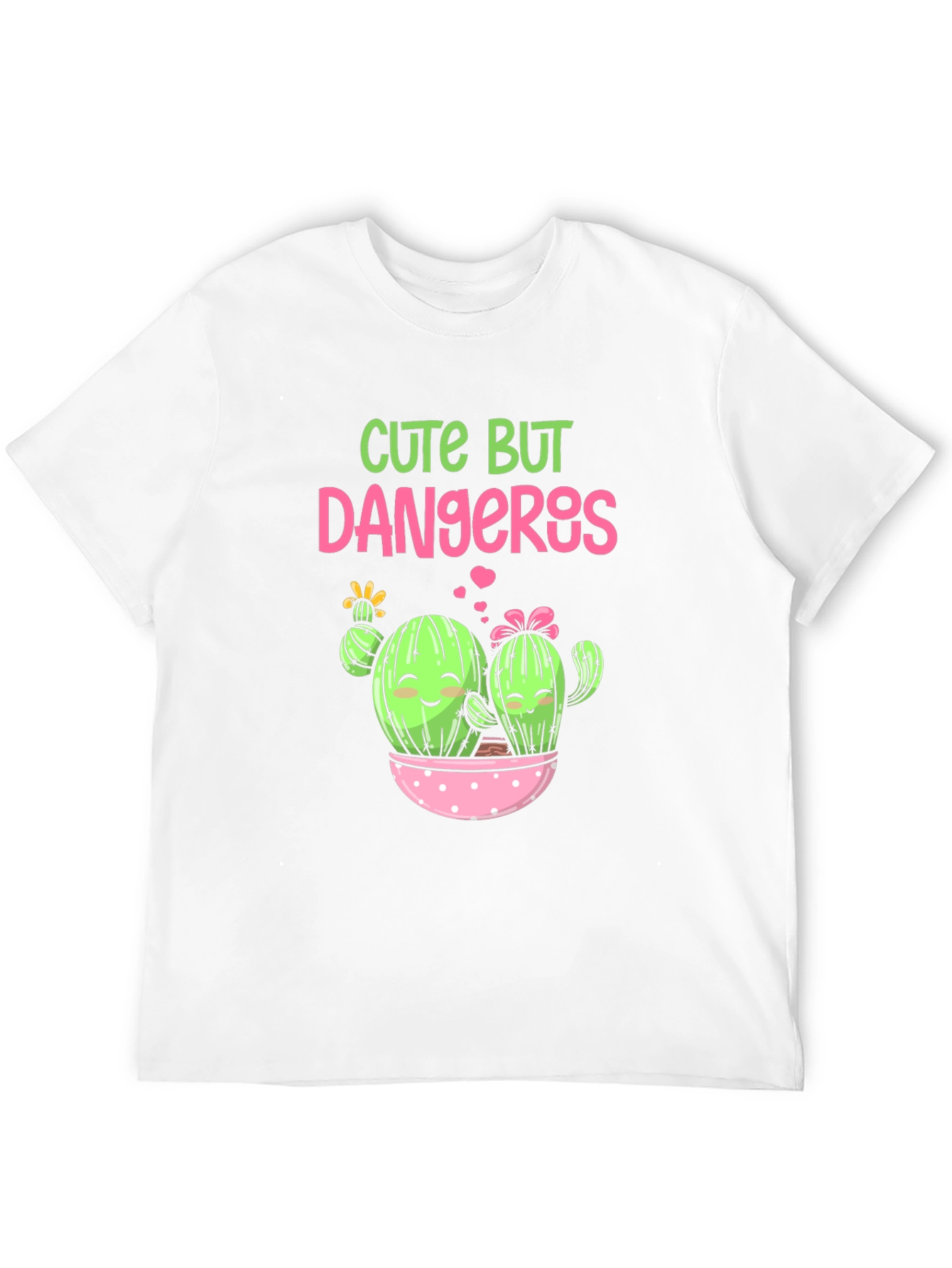 Cute But Dangerous Cactus Graphic Tee