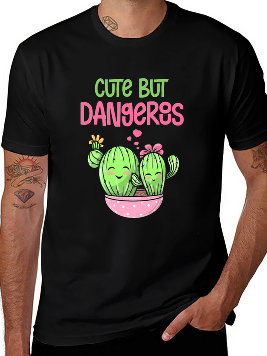 Cute But Dangerous Cactus Graphic Tee