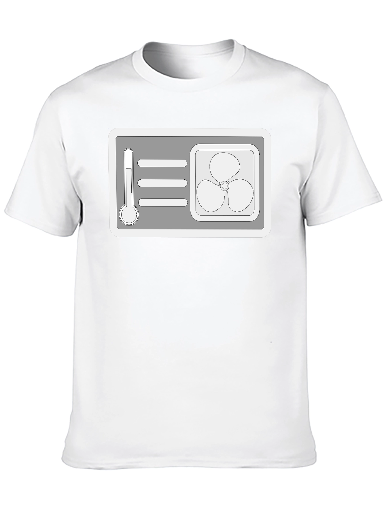 AC Thermostat Graphic Tee - Cool Comfort Style