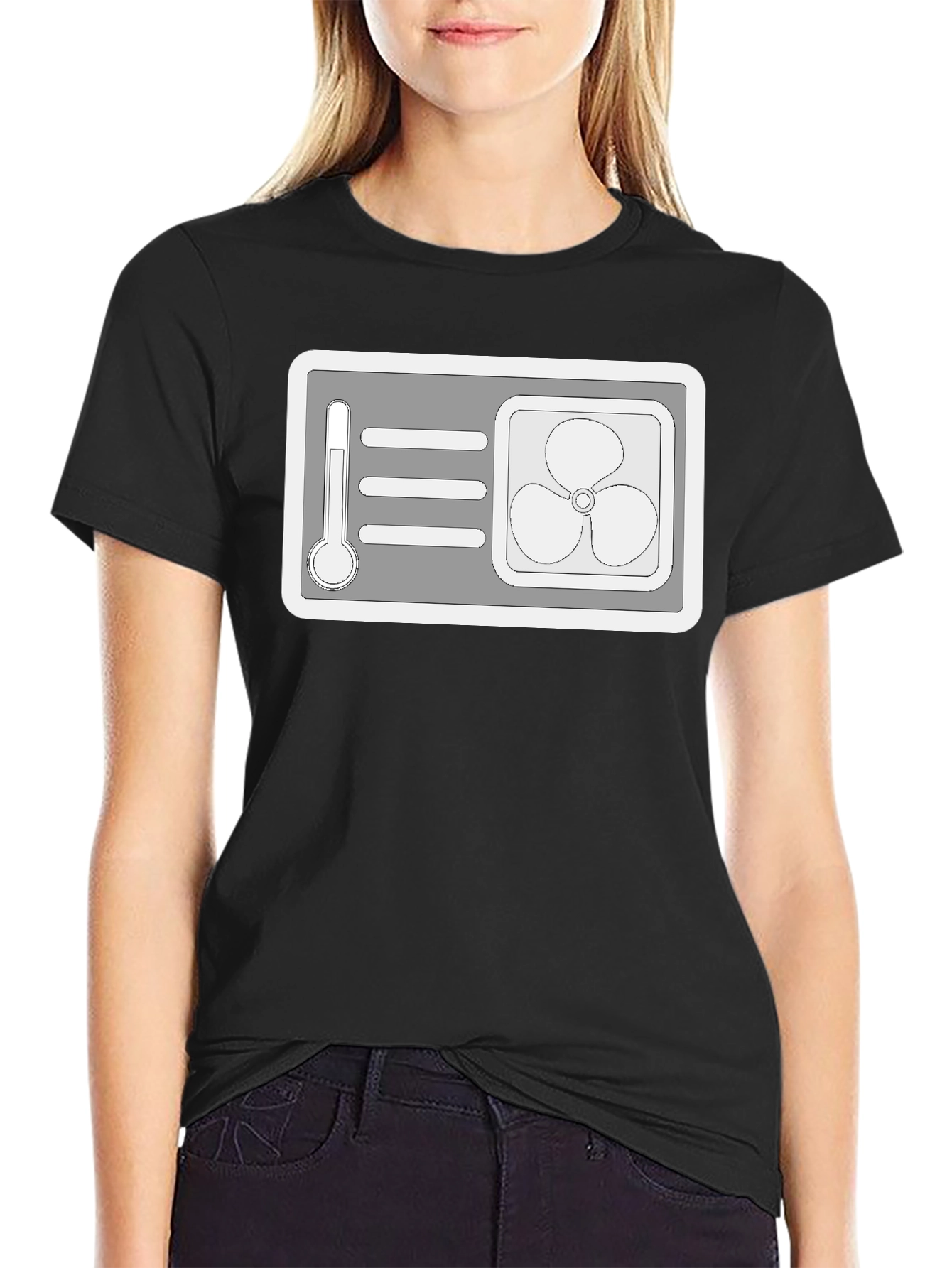 AC Thermostat Graphic Tee - Cool Comfort Style