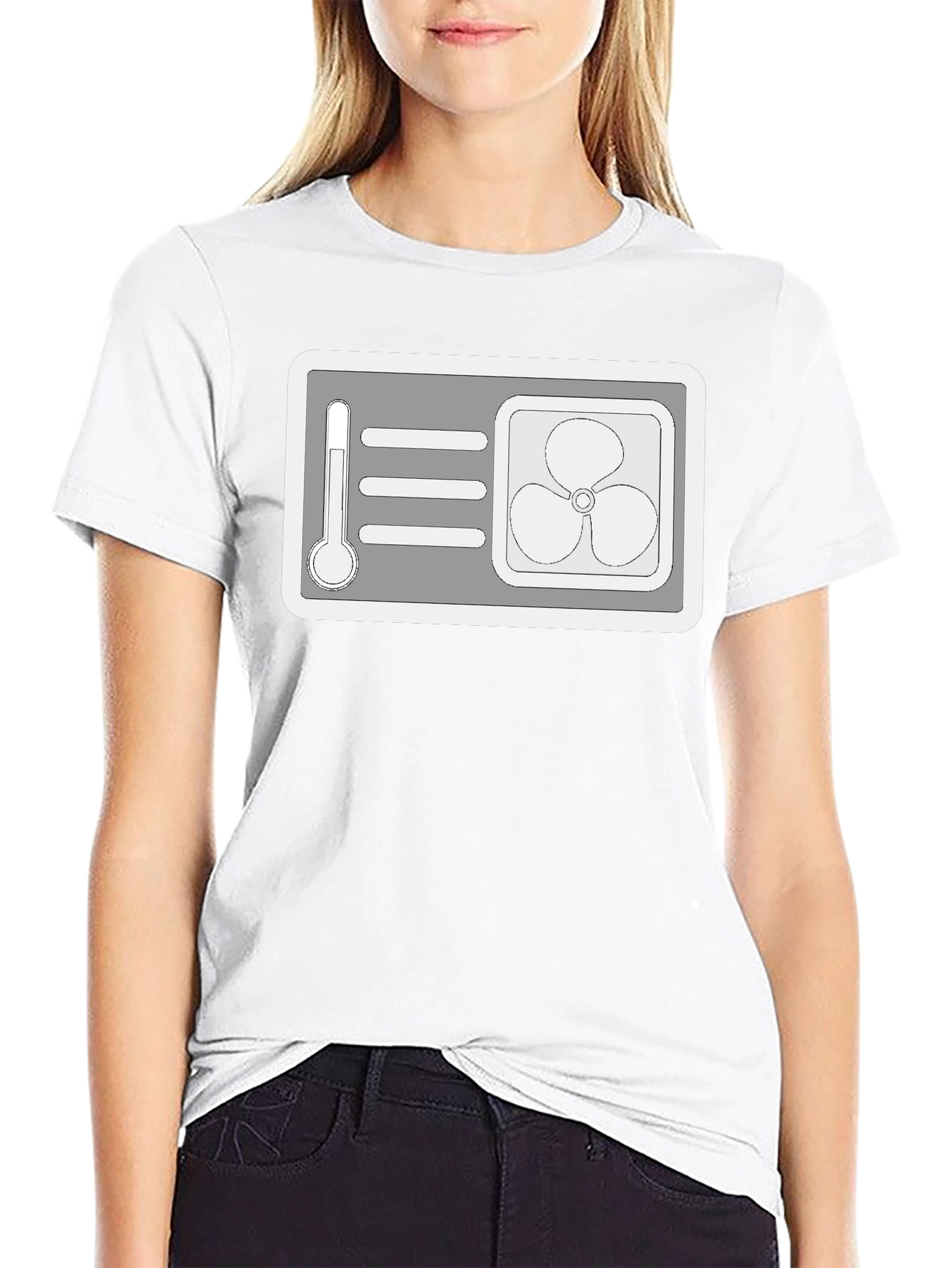 AC Thermostat Graphic Tee - Cool Comfort Style