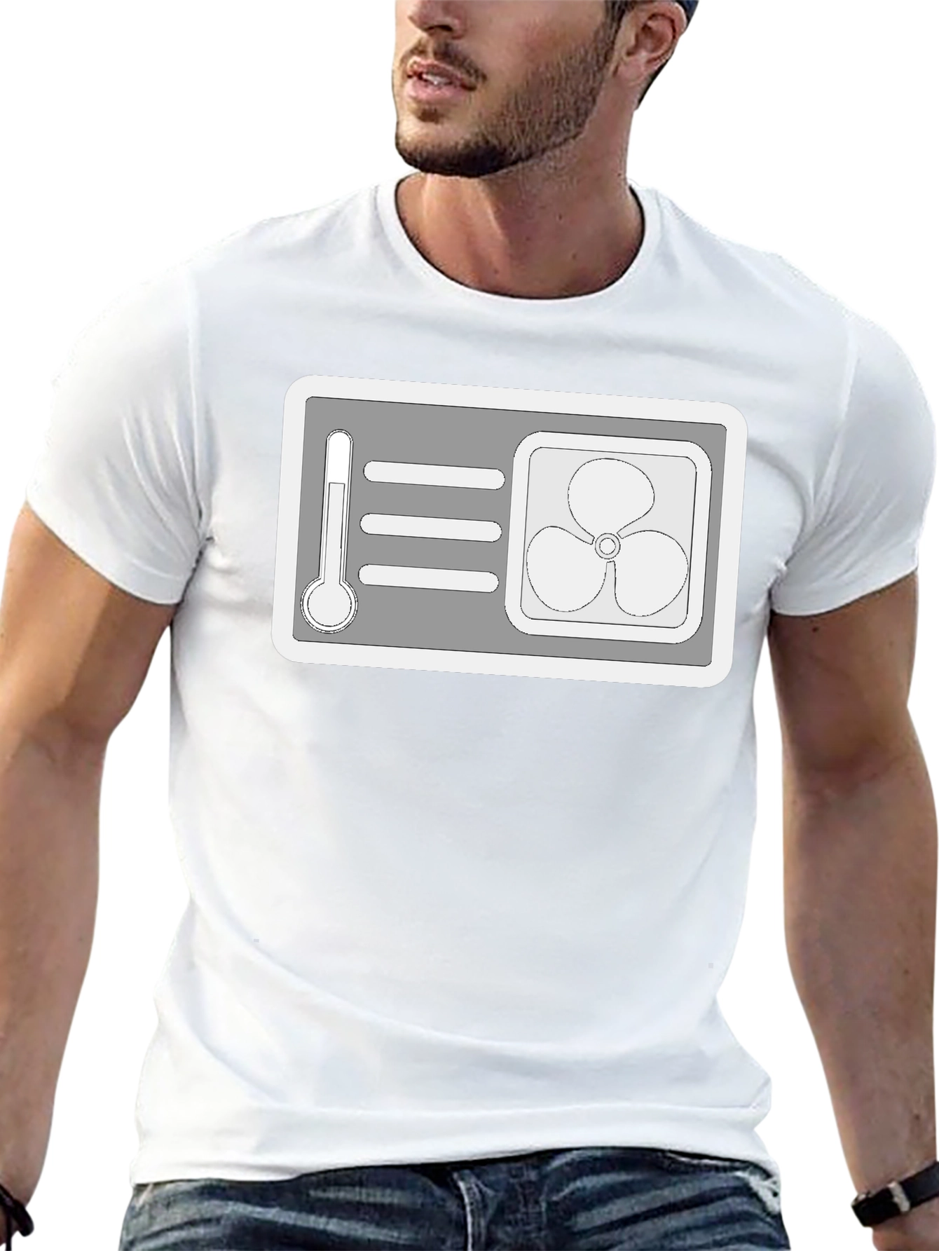 AC Thermostat Graphic Tee - Cool Comfort Style
