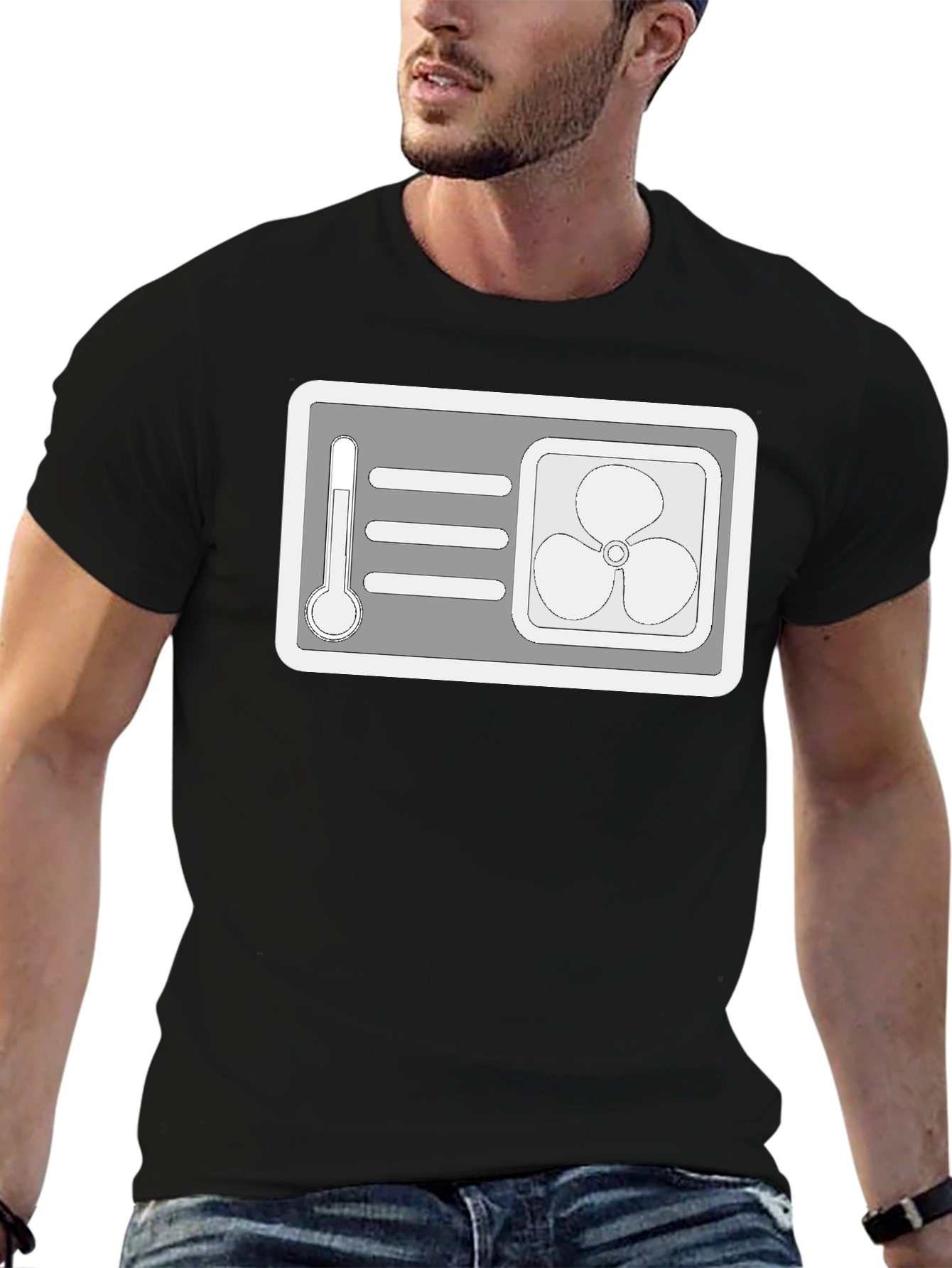 AC Thermostat Graphic Tee - Cool Comfort Style