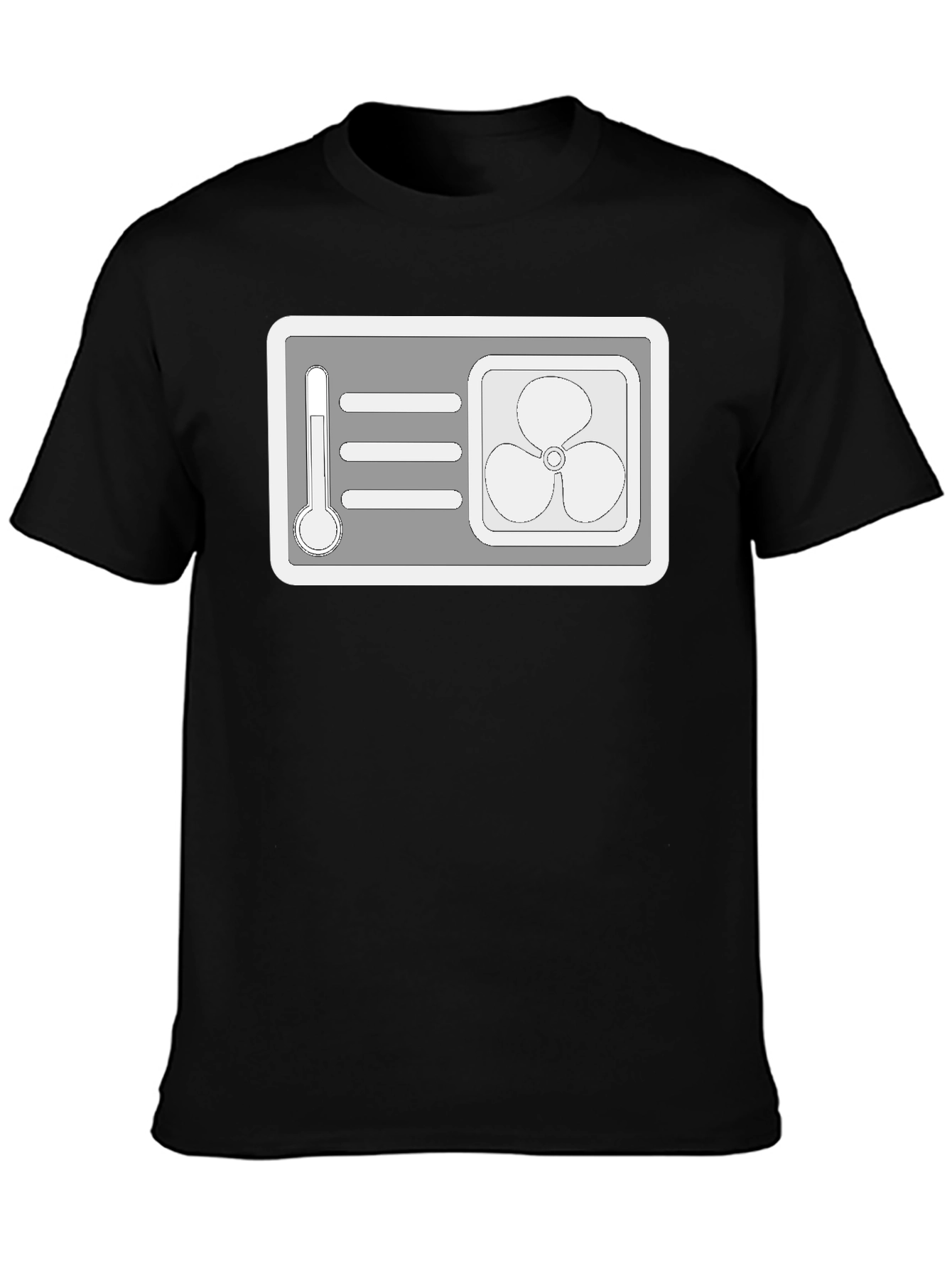 AC Thermostat Graphic Tee - Cool Comfort Style