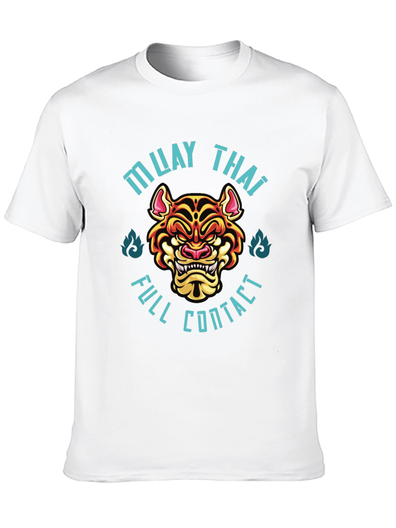Muay Thai Full Contact T-Shirt - Black