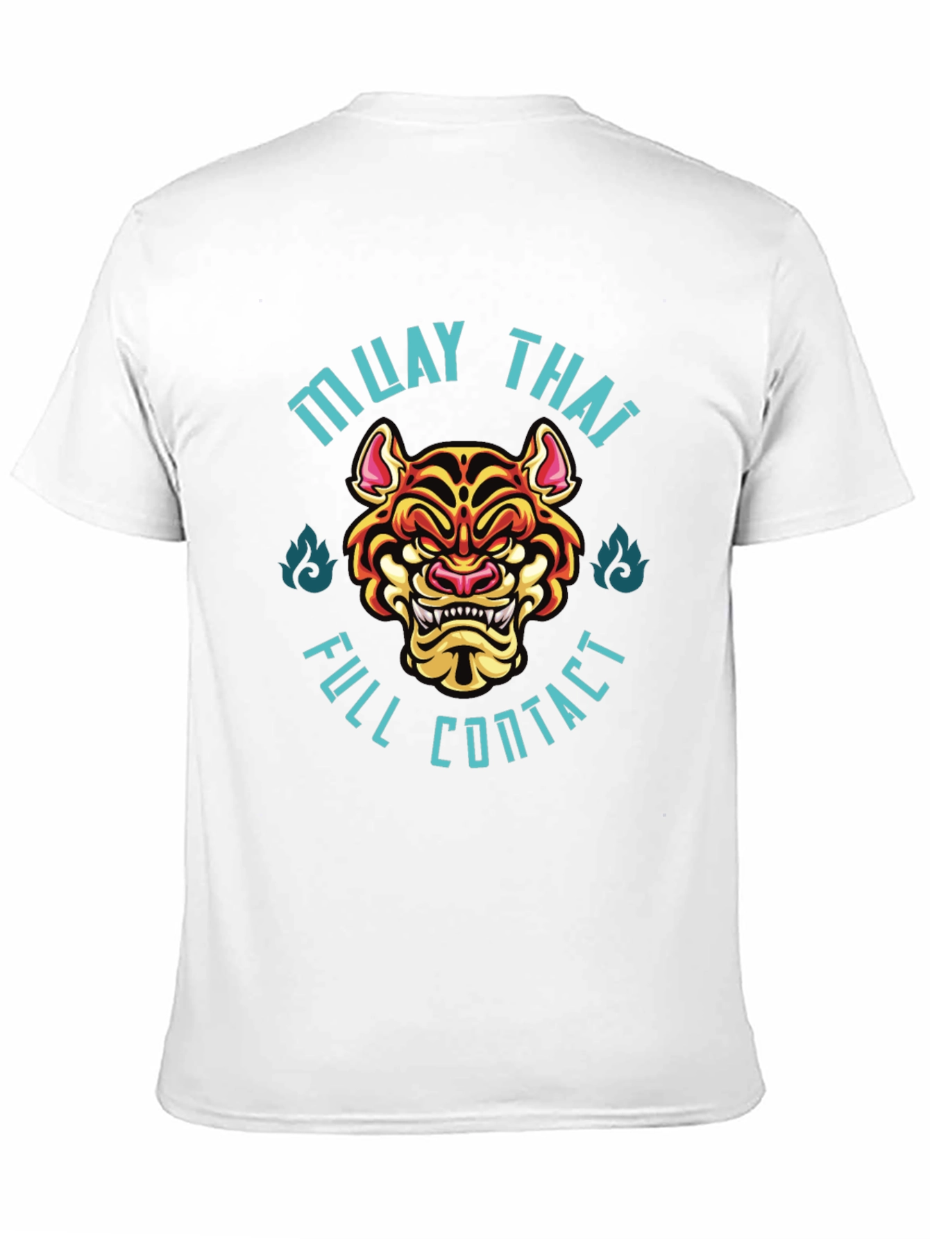 Muay Thai Full Contact T-Shirt - Black