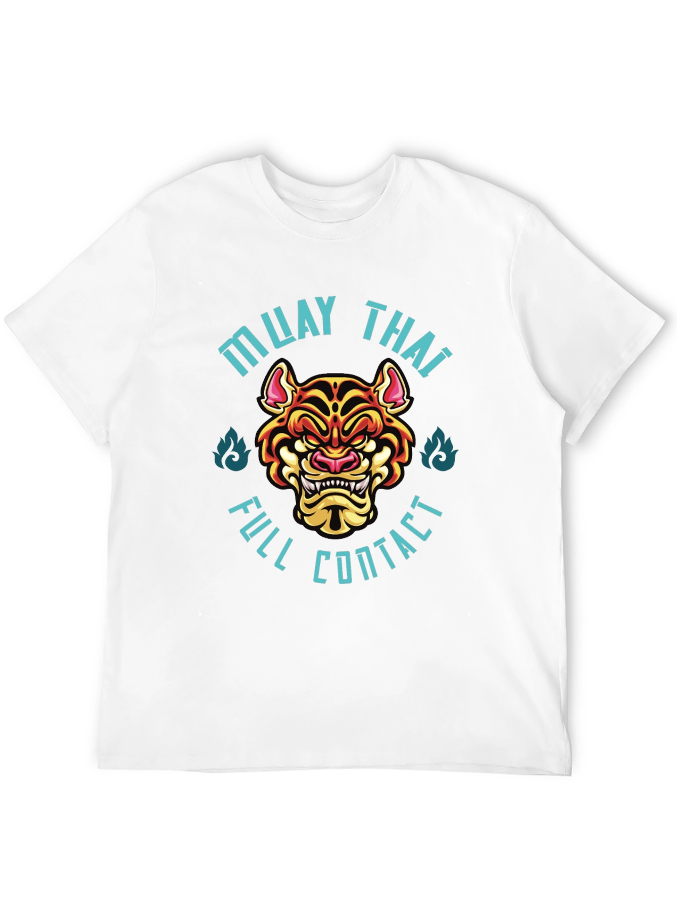 Muay Thai Full Contact T-Shirt - Black
