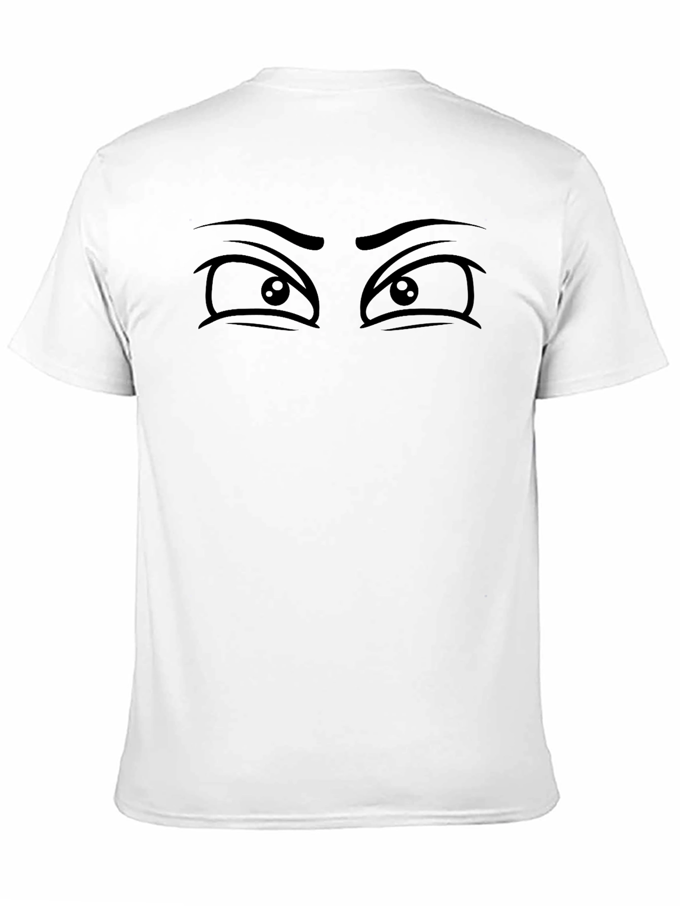 Expressive Eyes Graphic Tee - Unisex Soft Cotton Shirt