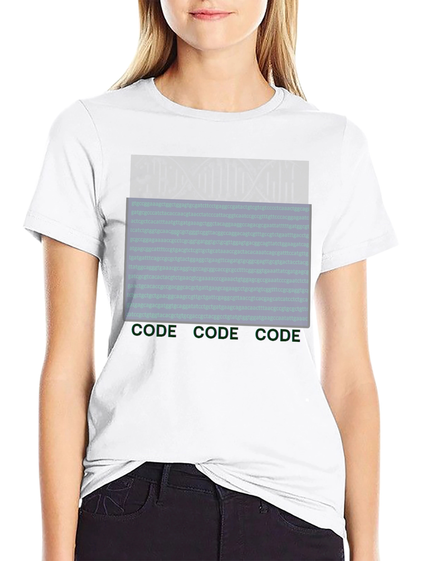 Code DNA Graphic Tee - Programmer Shirt
