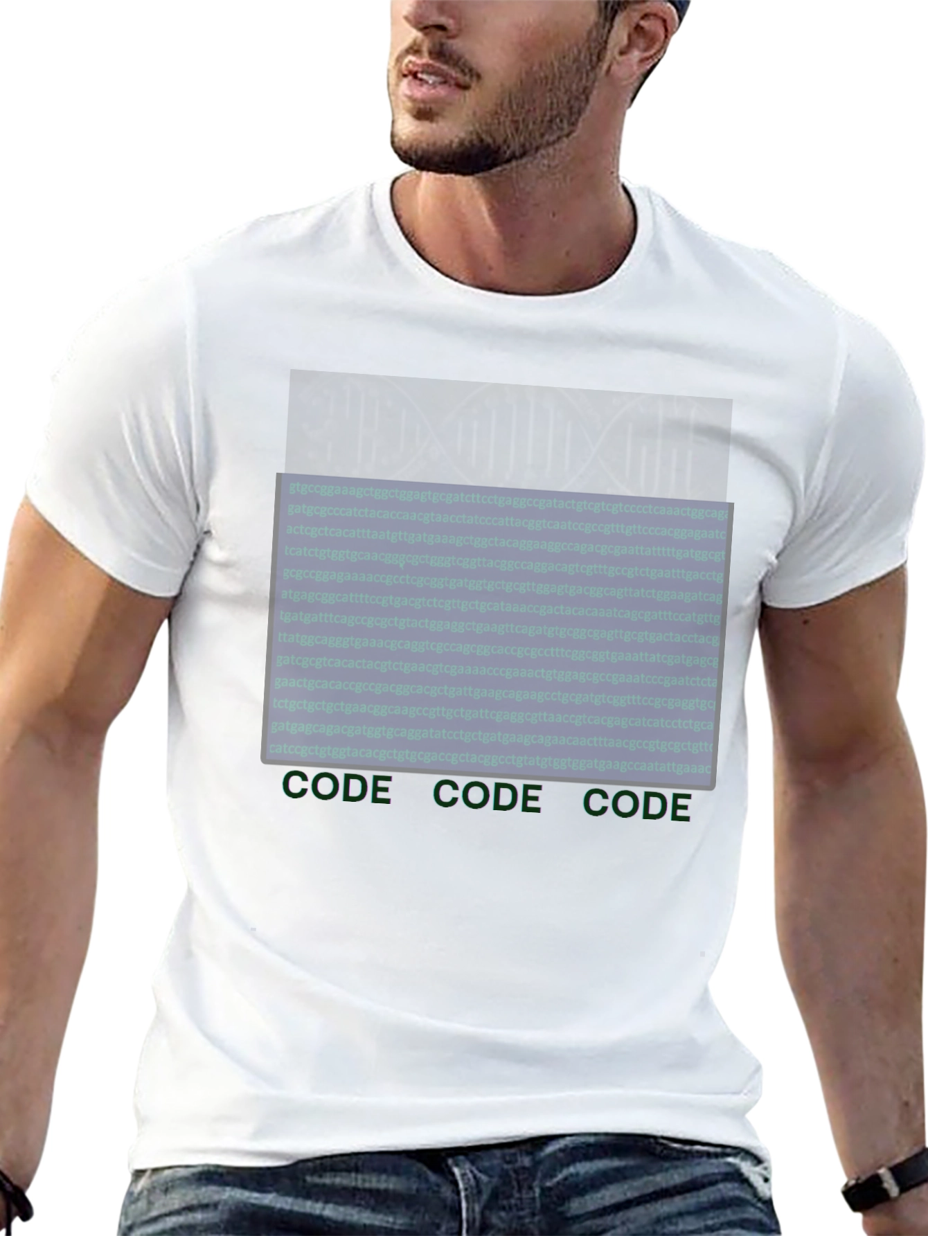 Code DNA Graphic Tee - Programmer Shirt