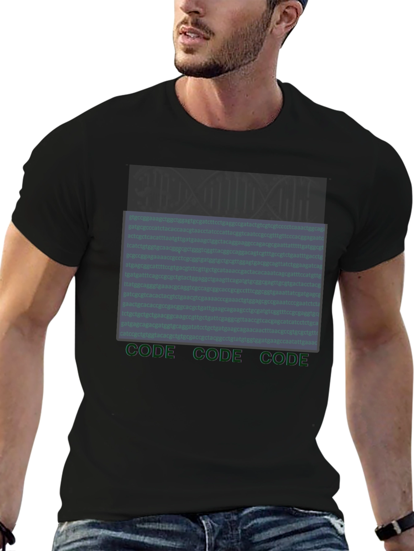 Code DNA Graphic Tee - Programmer Shirt