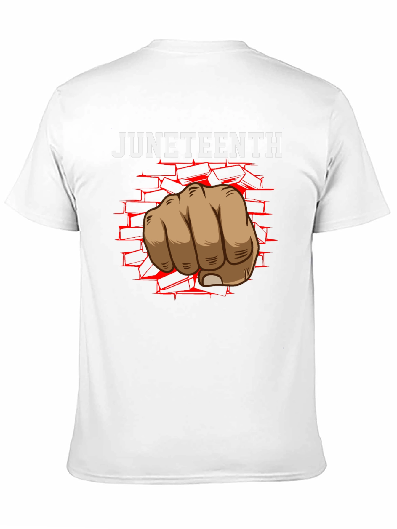 Juneteenth Fist Graphic Tee - Black