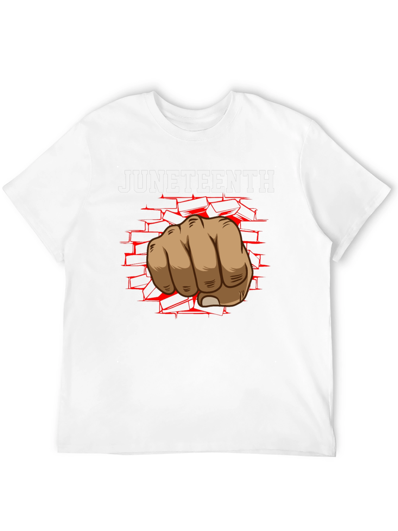 Juneteenth Fist Graphic Tee - Black