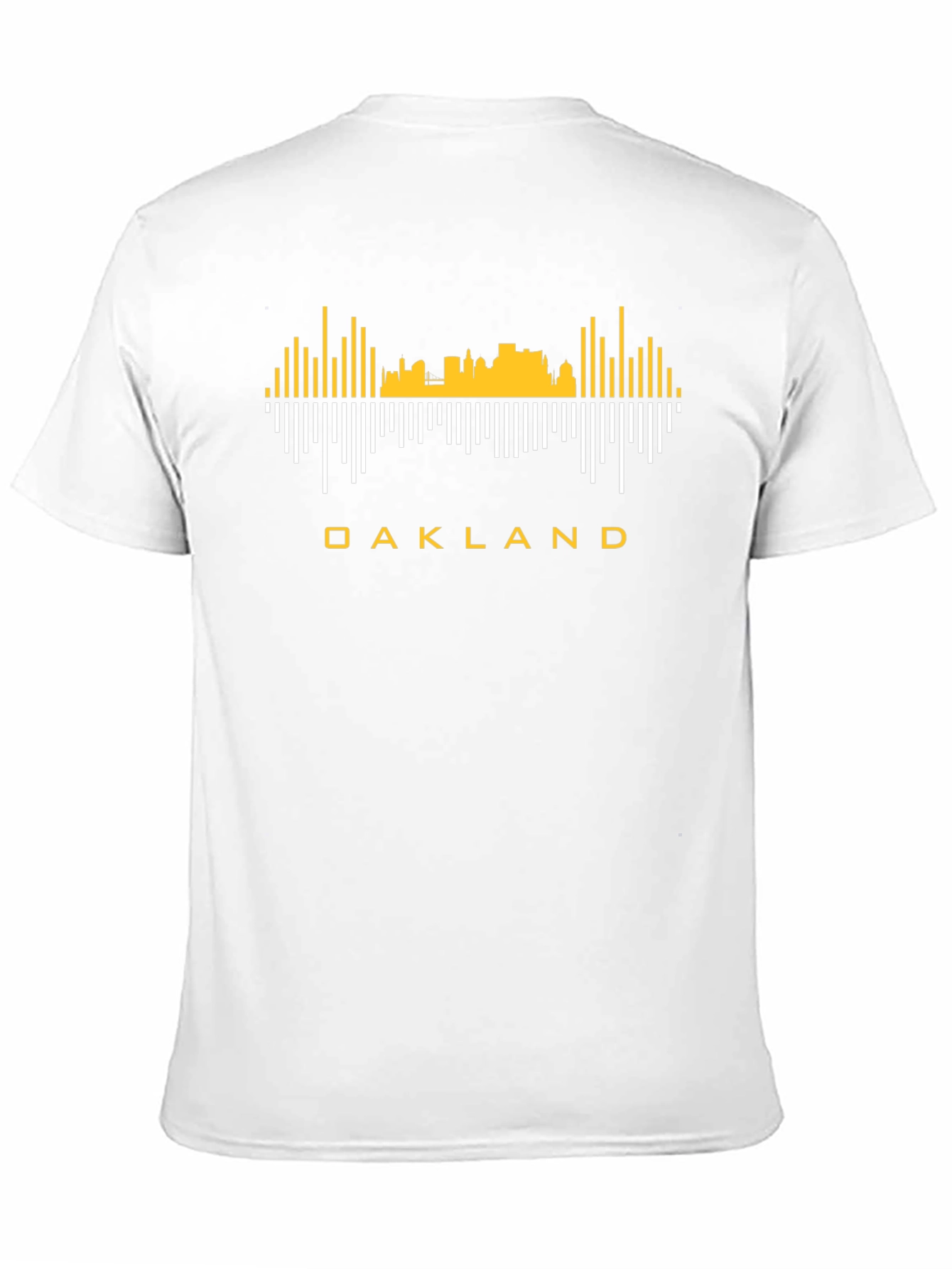 Oakland Skyline T-Shirt - Black Graphic Tee