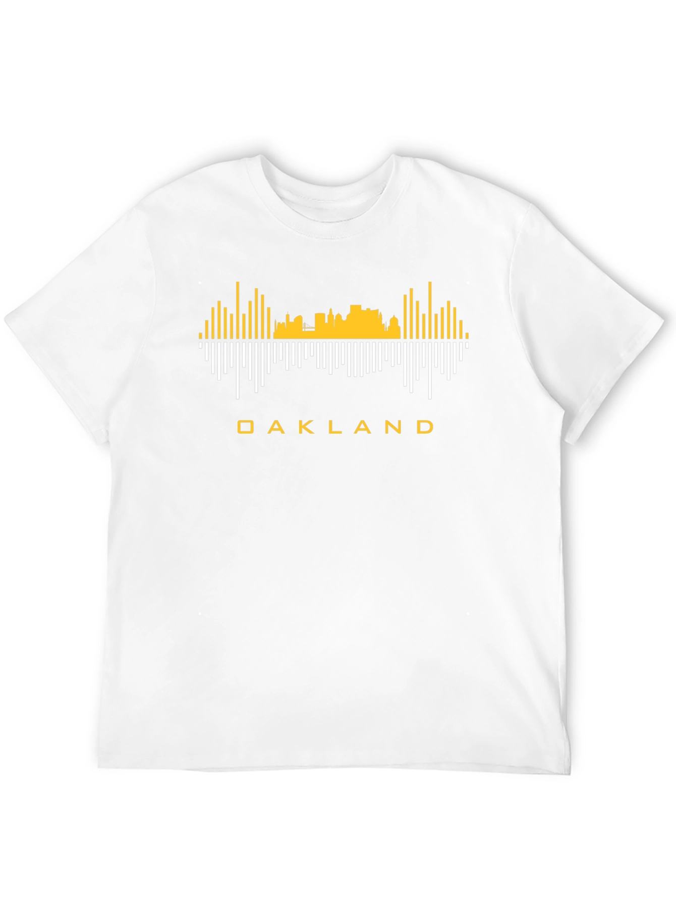 Oakland Skyline T-Shirt - Black Graphic Tee