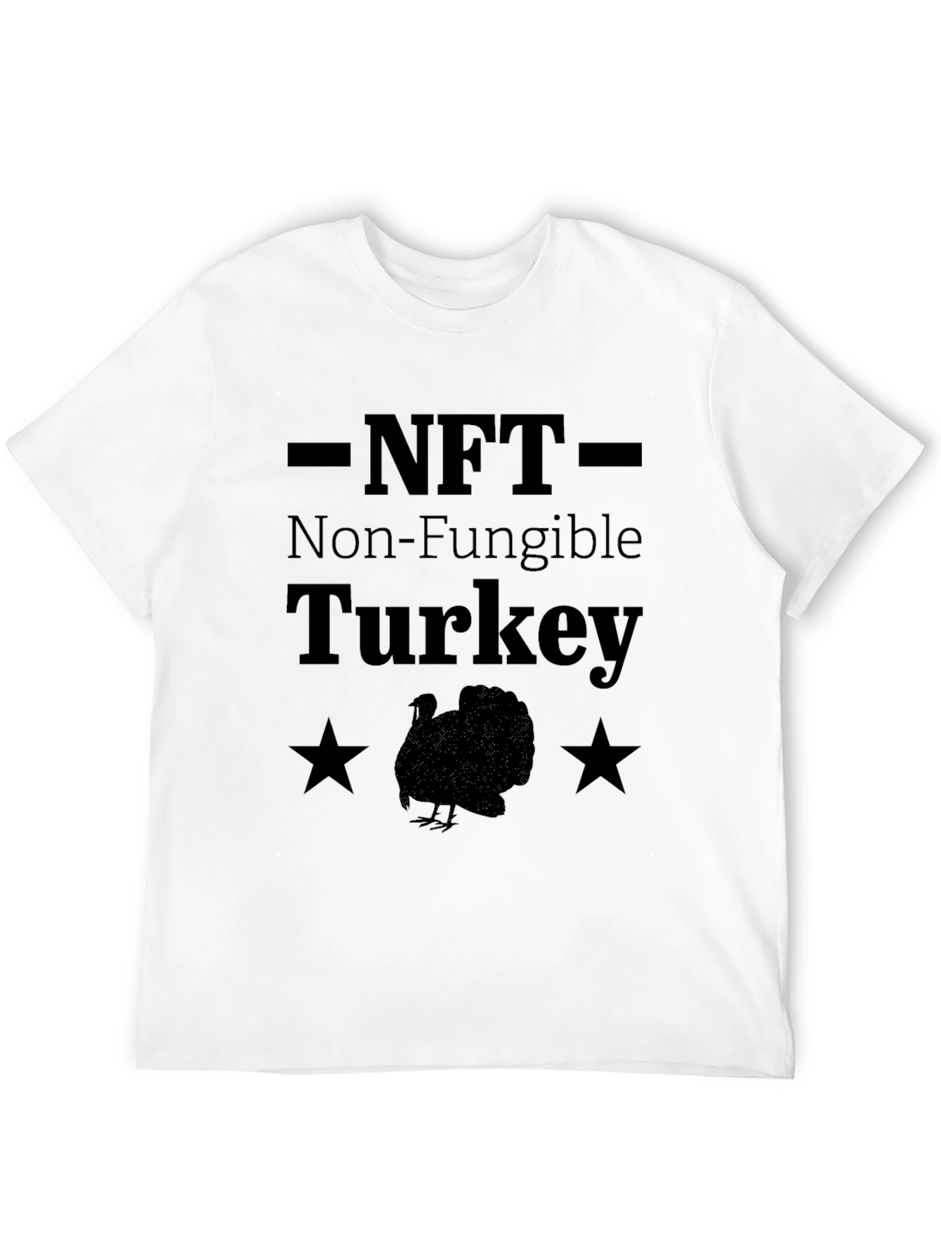 NFT Non-Fungible Turkey Funny Graphic T-Shirt