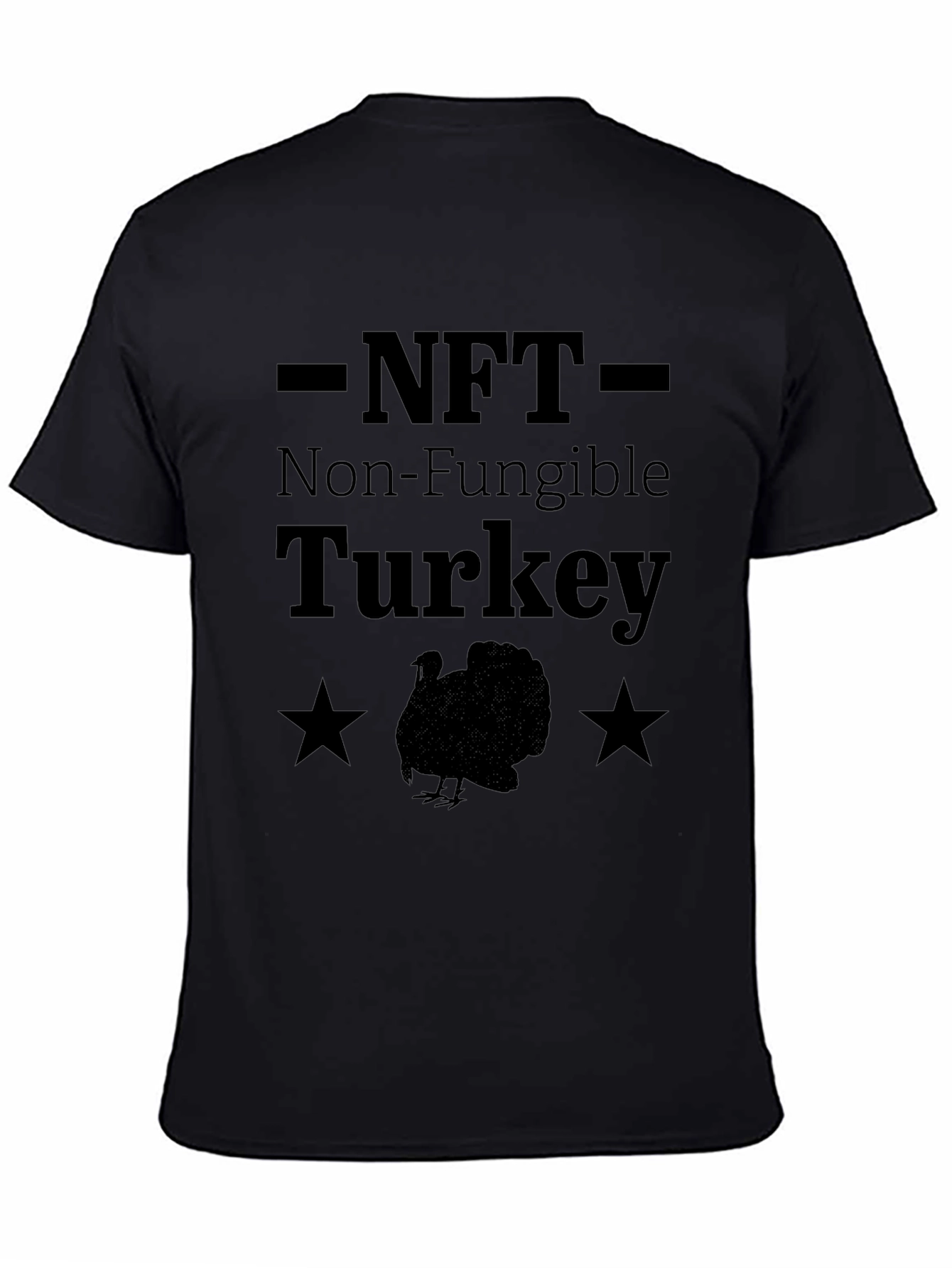 NFT Non-Fungible Turkey Funny Graphic T-Shirt