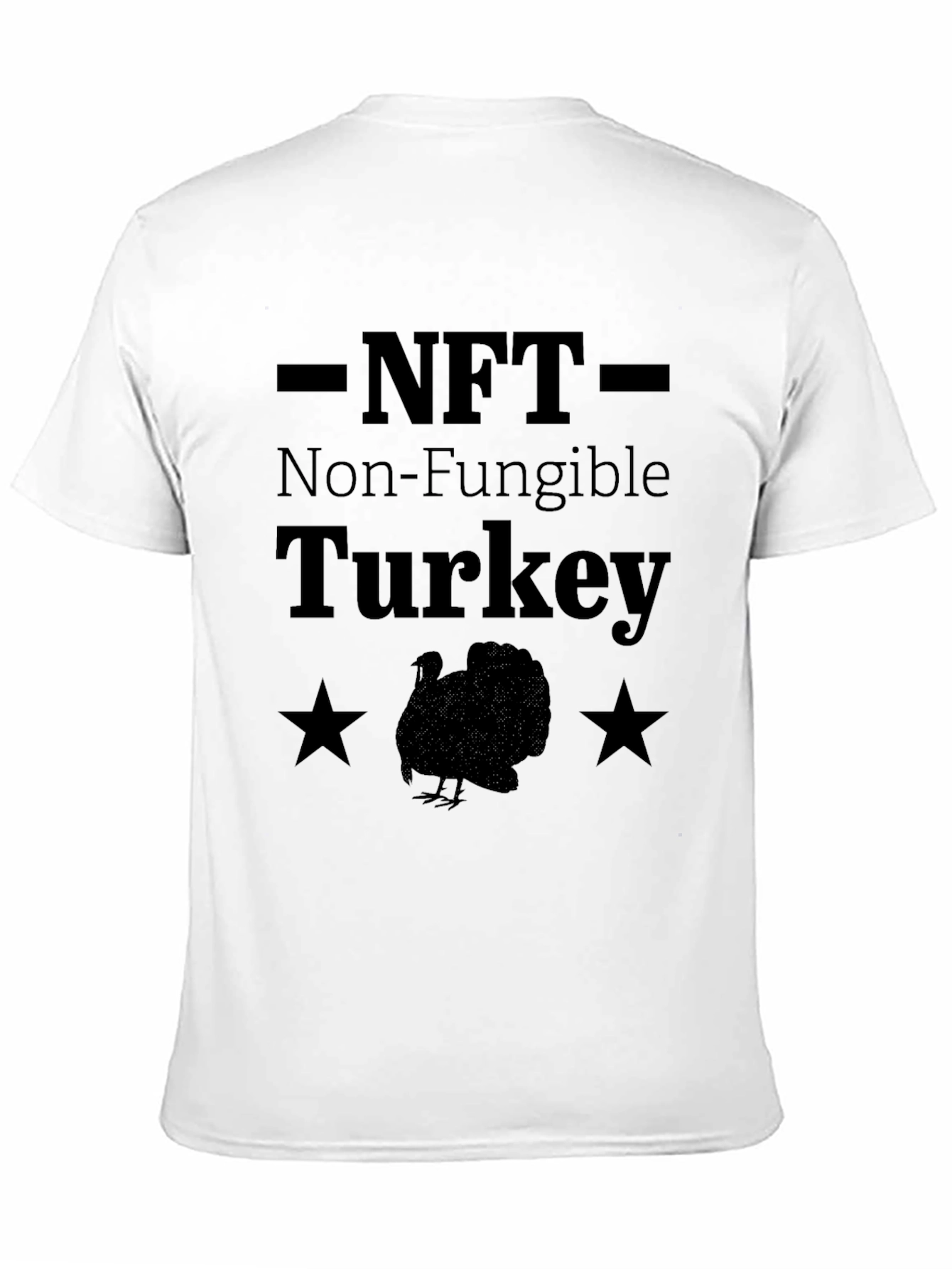 NFT Non-Fungible Turkey Funny Graphic T-Shirt