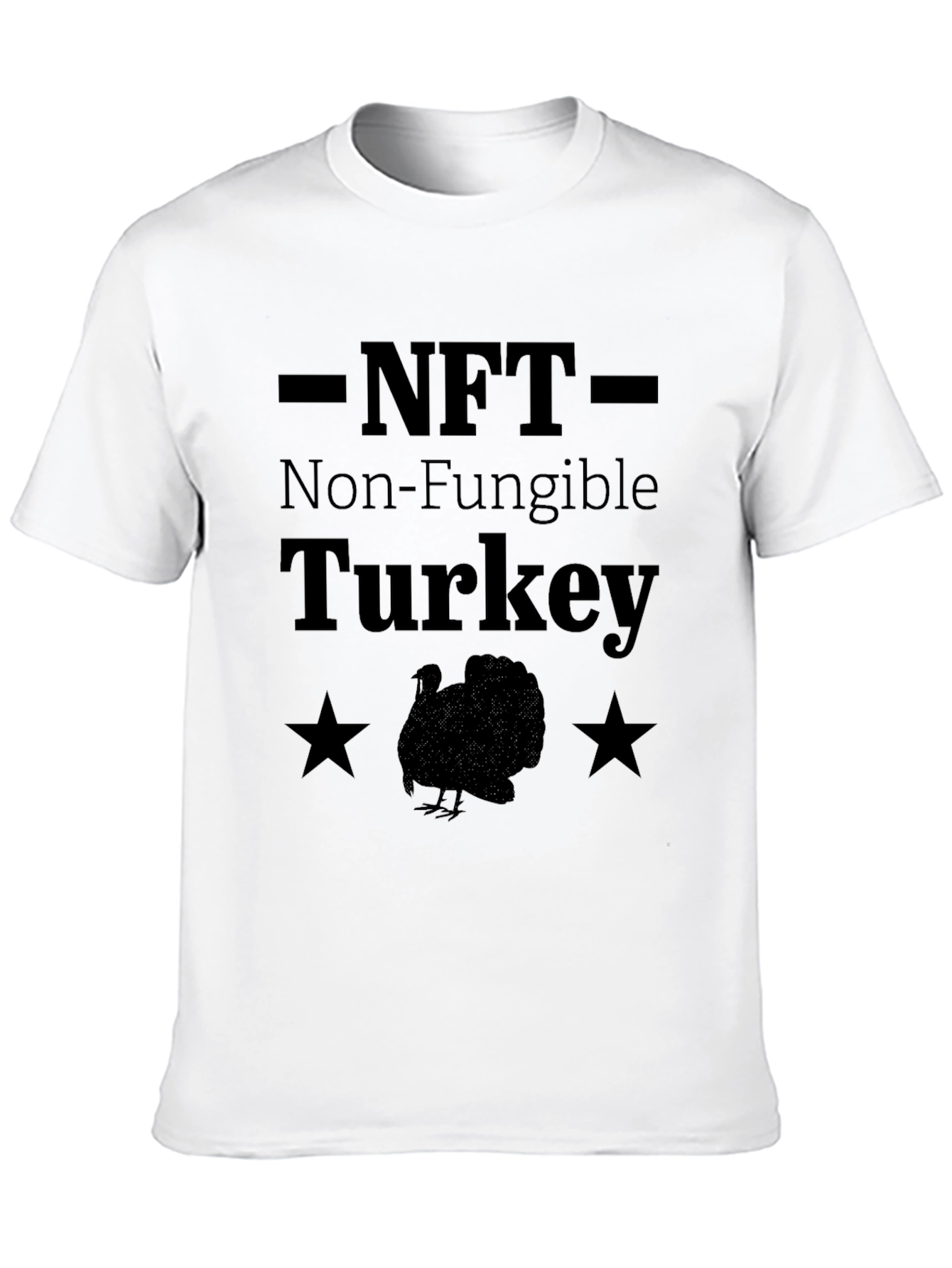 NFT Non-Fungible Turkey Funny Graphic T-Shirt