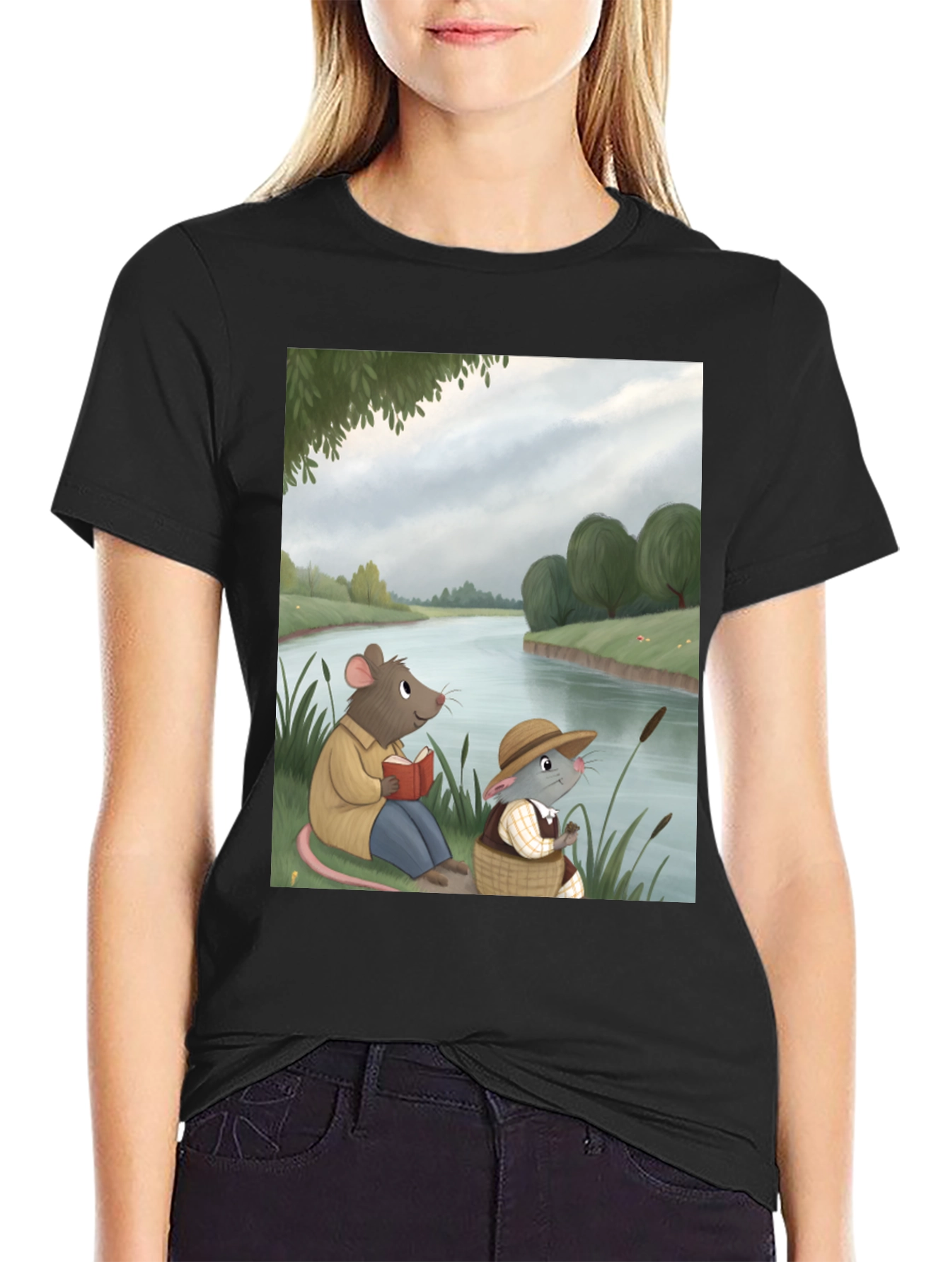Mouse River Reading Tee
